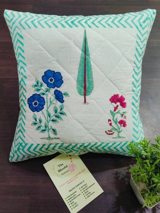 Handblock Printed Cushion Cover