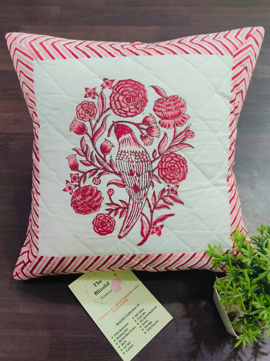 Handblock Printed Cushion Cover