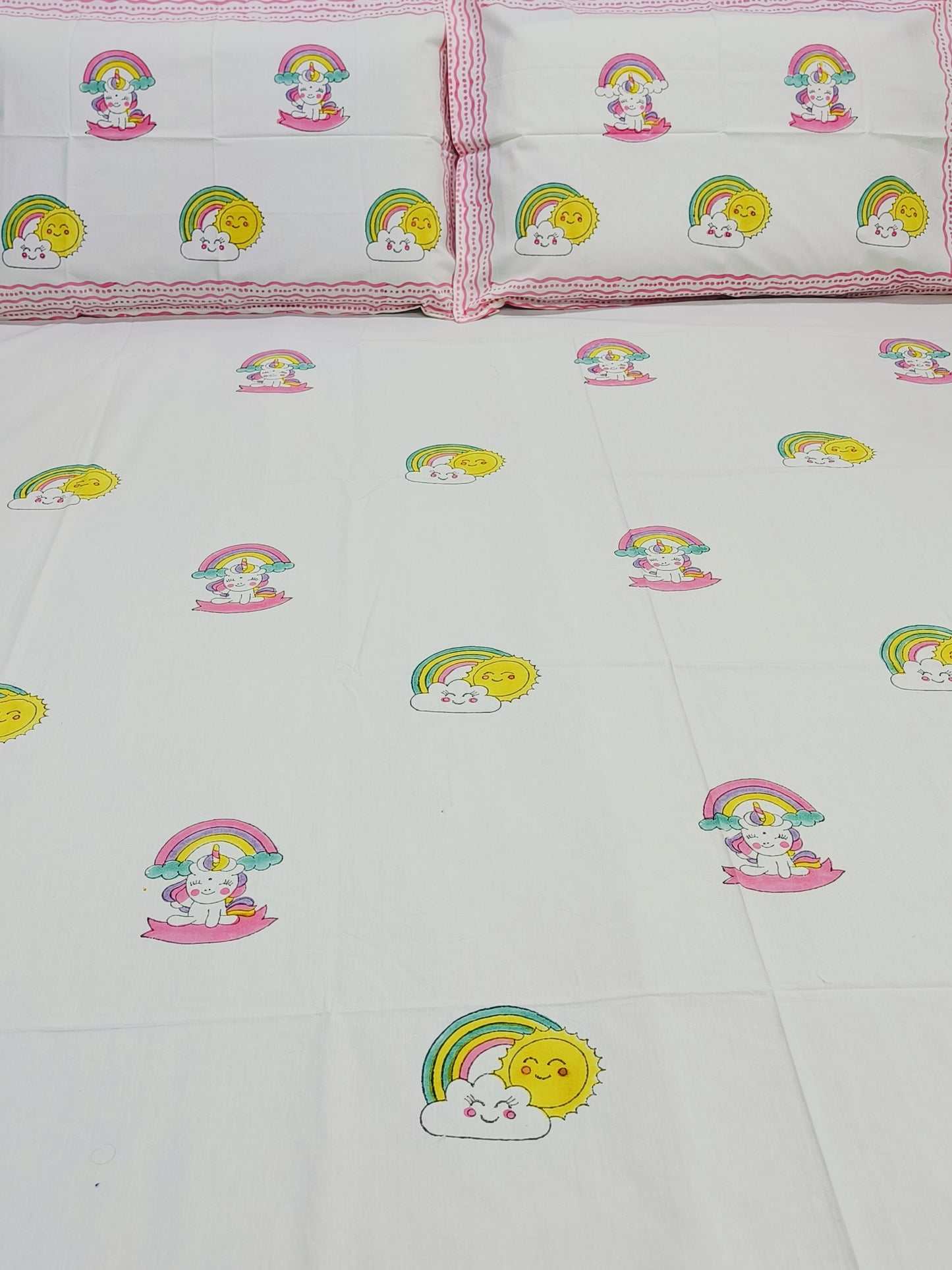 FRESH ARRIVAL Handblock Printed Premium Bedsheets (Dispatch Time 24 Hours)