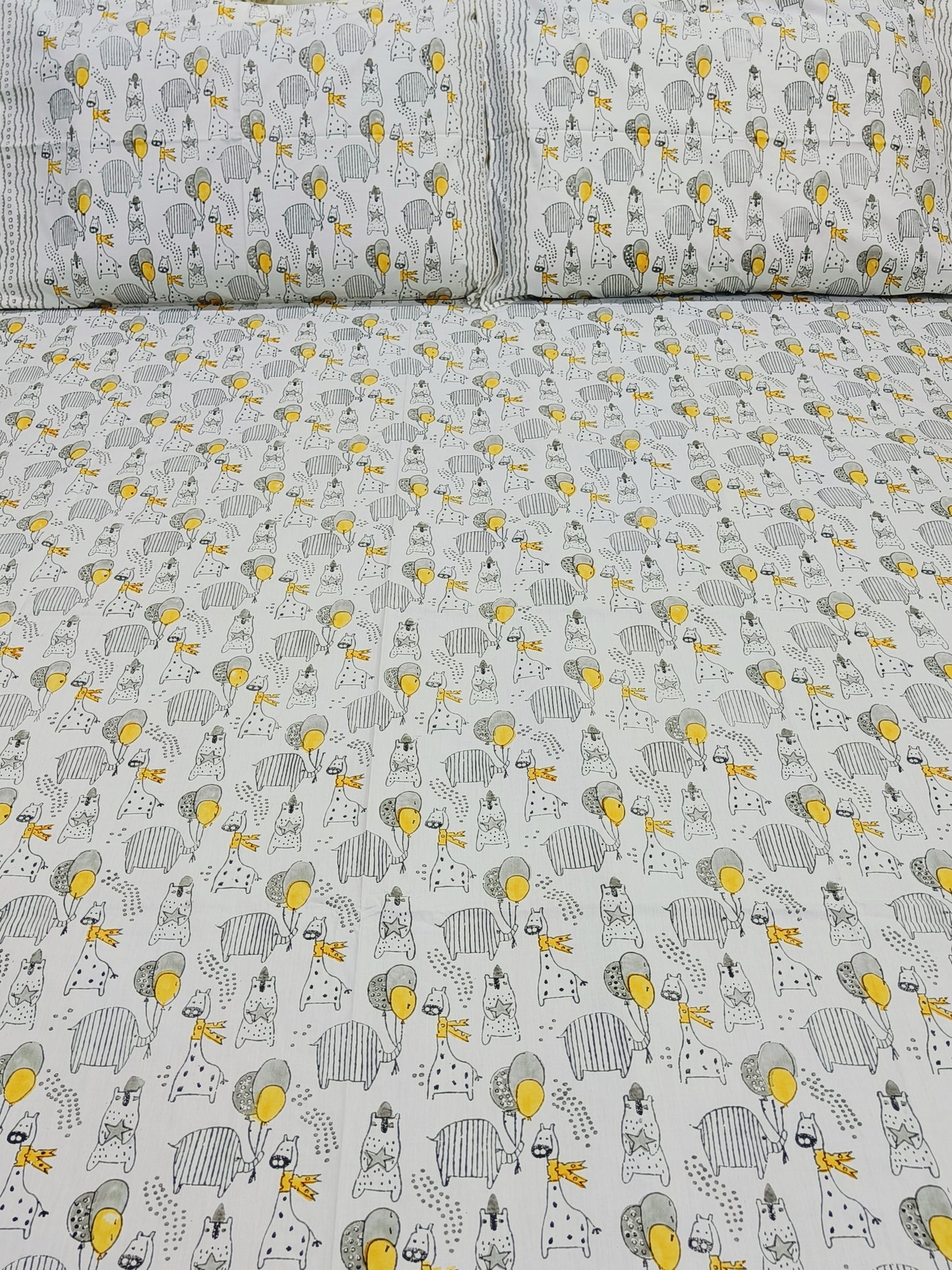 INDIAN Size Fitted Sheets