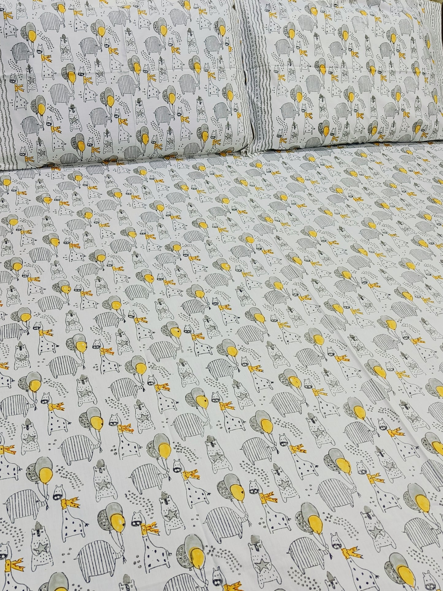 INDIAN Size Fitted Sheets