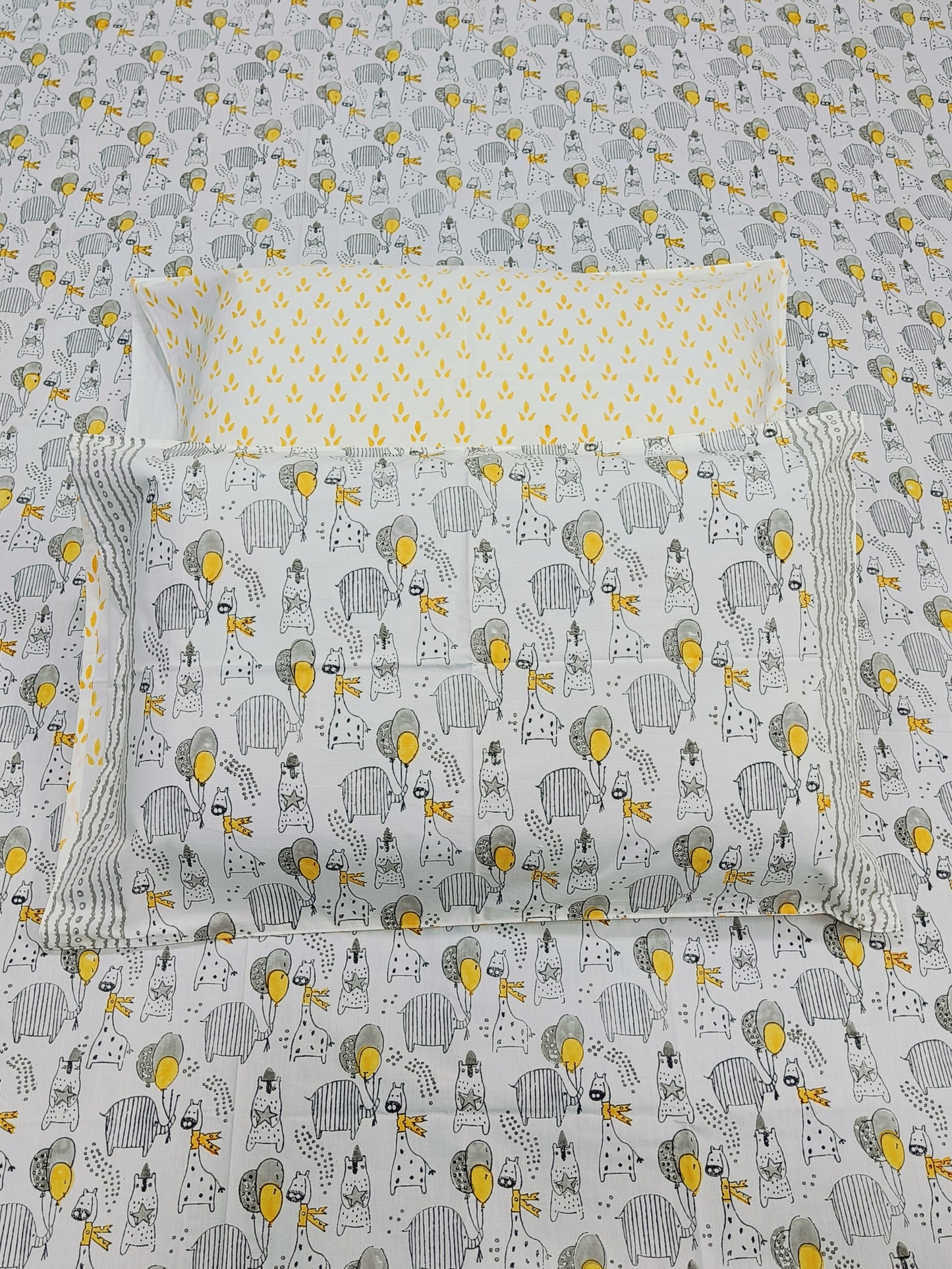 INDIAN Size Fitted Sheets