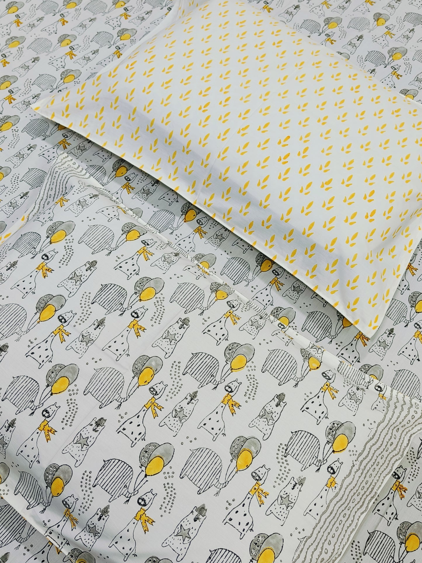 INDIAN Size Fitted Sheets