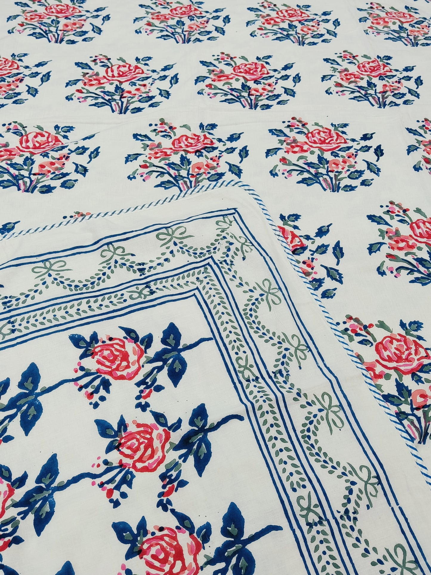 Handblock Printed Premium Colorful Single Dohars