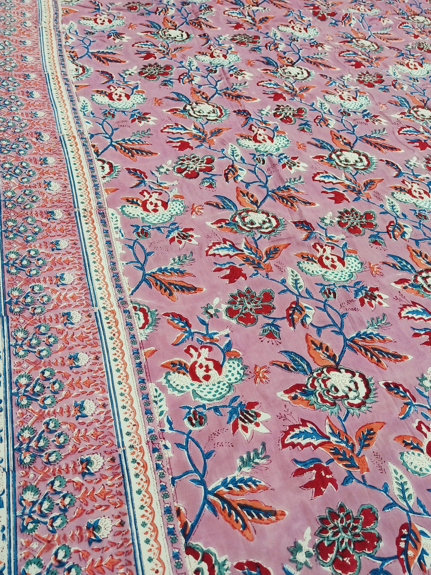 Handblock Printed Premium Colorful Single Dohars