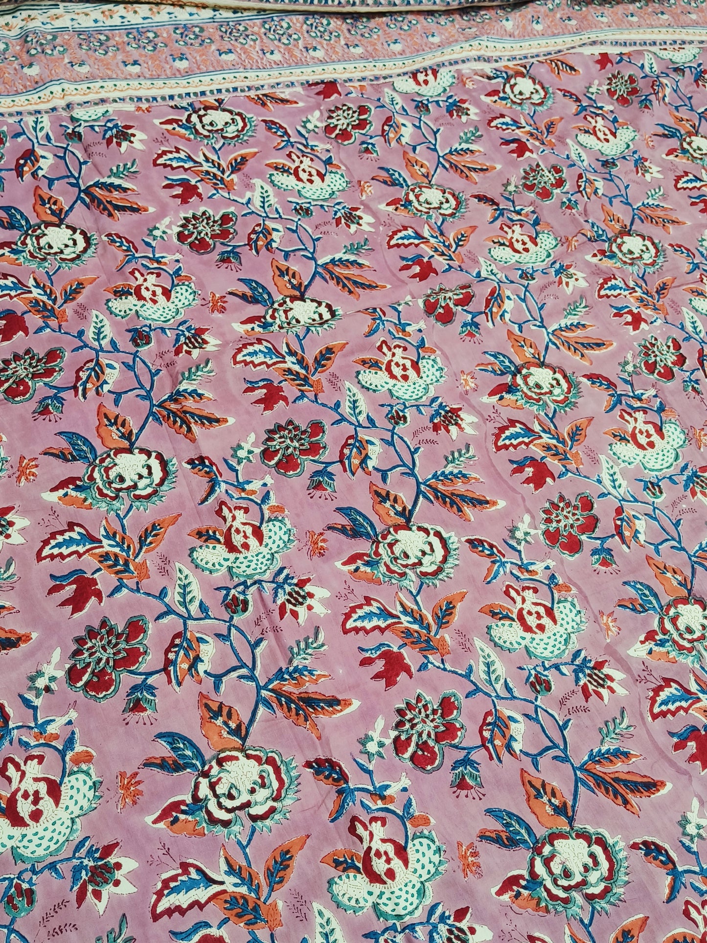 Handblock Printed Premium Colorful Single Dohars
