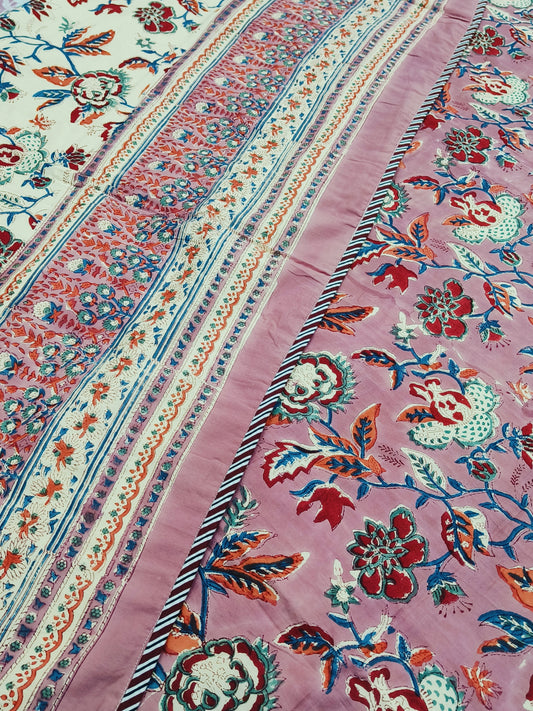 Handblock Printed Premium Colorful Single Dohars