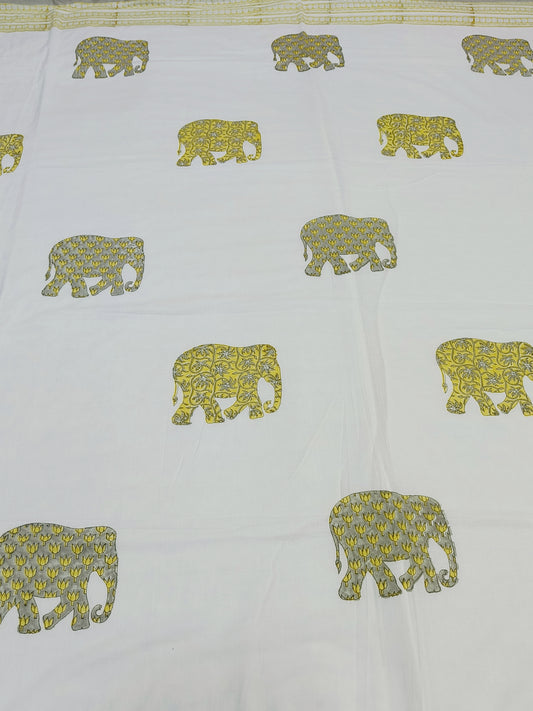 FRESH ARRIVAL Handblock Printed Premium Double Bed Dohars