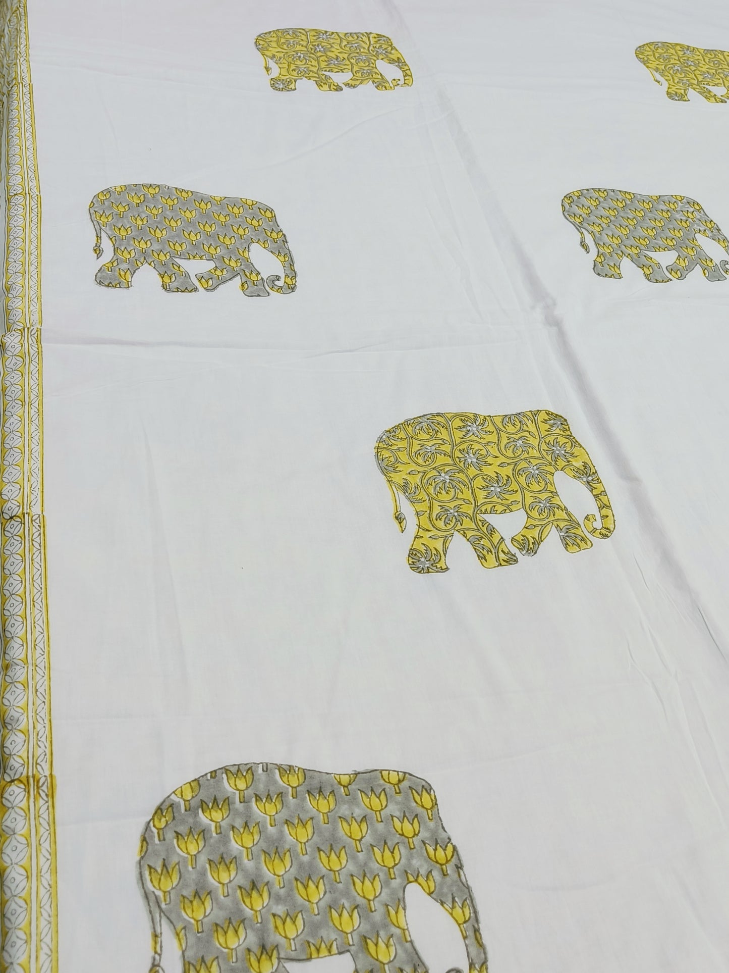 FRESH ARRIVAL Handblock Printed Premium Double Bed Dohars