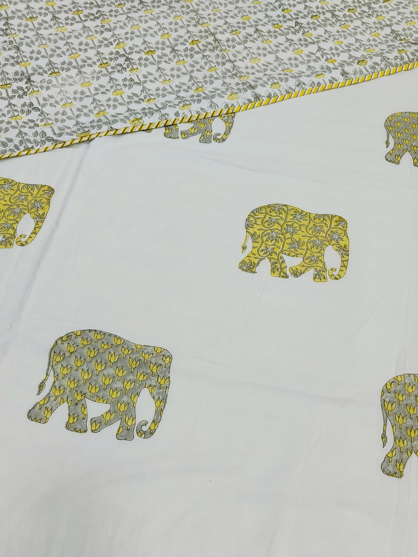 FRESH ARRIVAL Handblock Printed Premium Double Bed Dohars