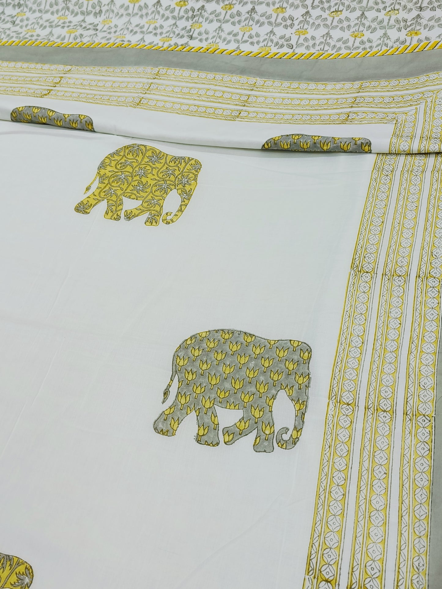 FRESH ARRIVAL Handblock Printed Premium Double Bed Dohars