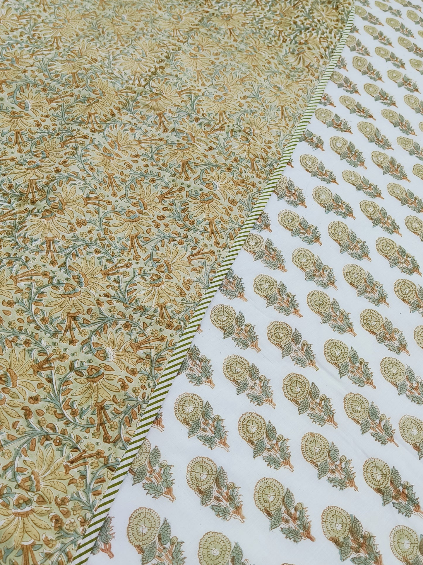 FRESH ARRIVAL Handblock Printed Premium Double Bed Dohars