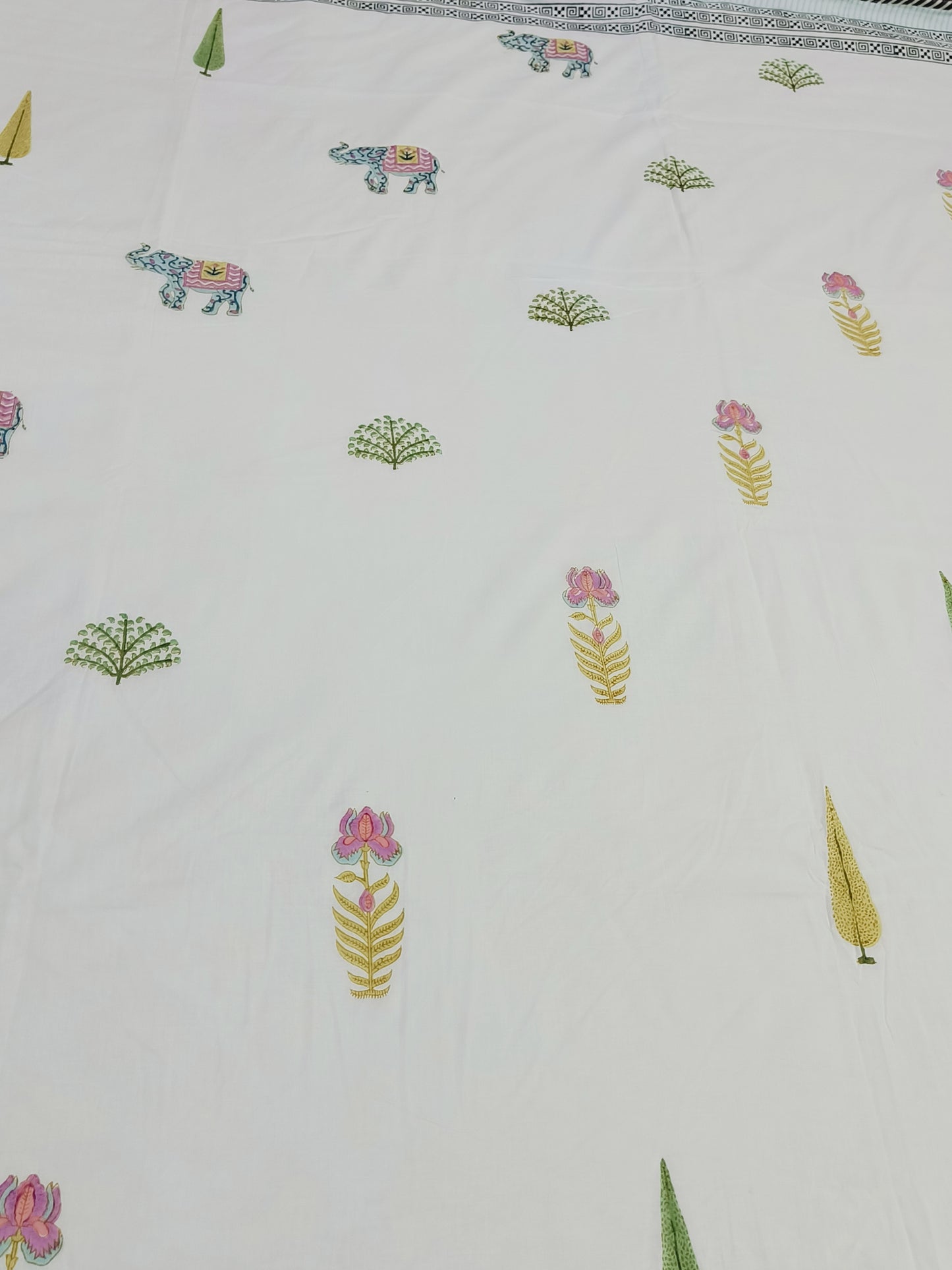 FRESH ARRIVAL Handblock Printed Premium Double Bed Dohars