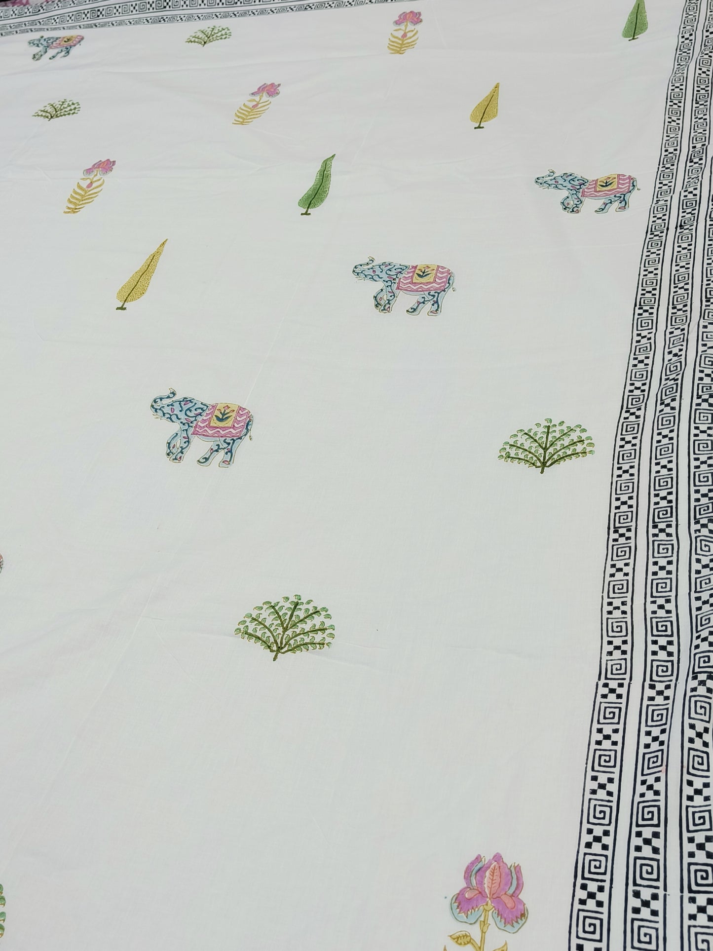 FRESH ARRIVAL Handblock Printed Premium Double Bed Dohars