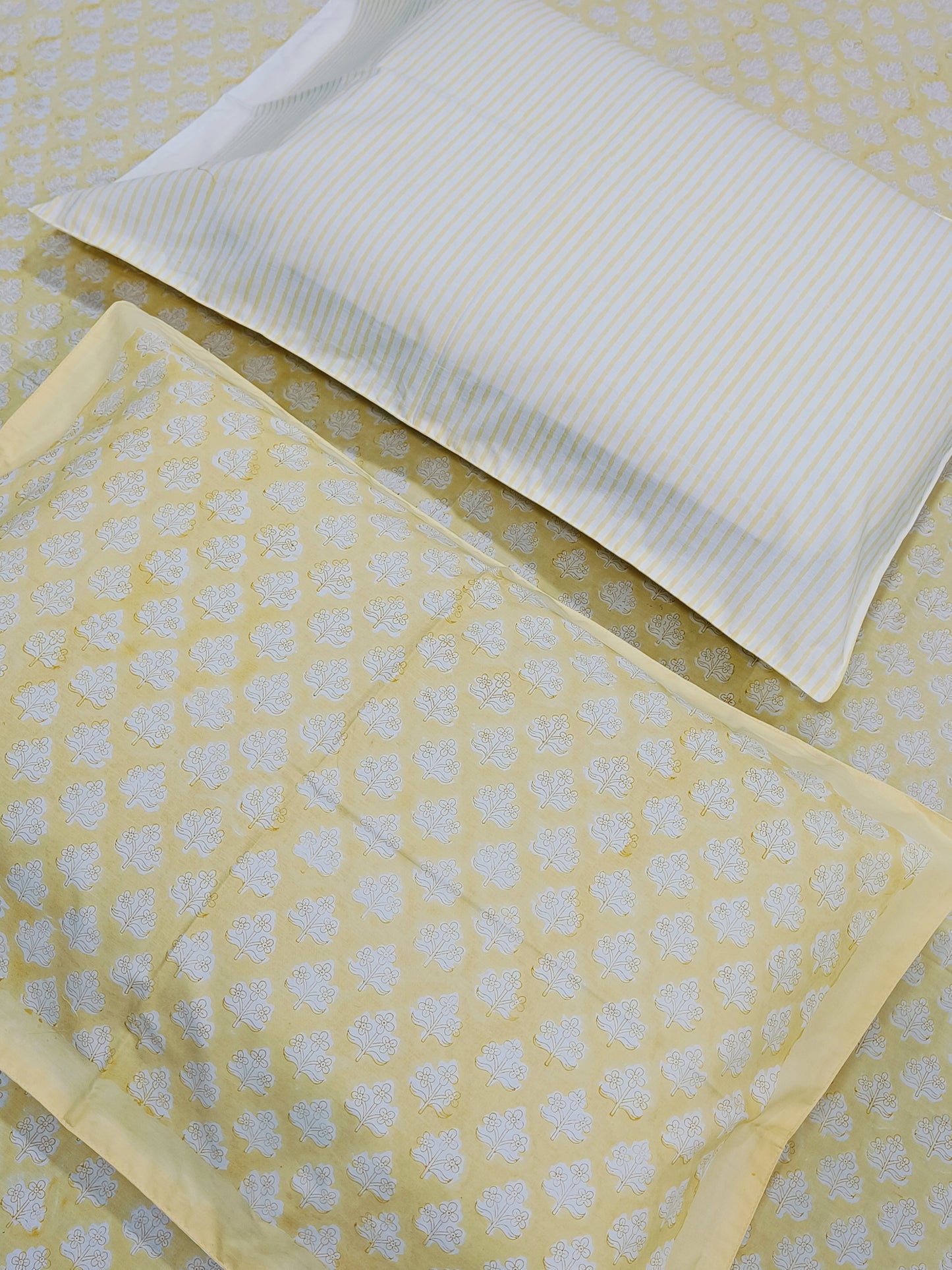 FRESH ARRIVAL Handblock Printed Premium Bedsheets (Dispatch Time 24 Hours)