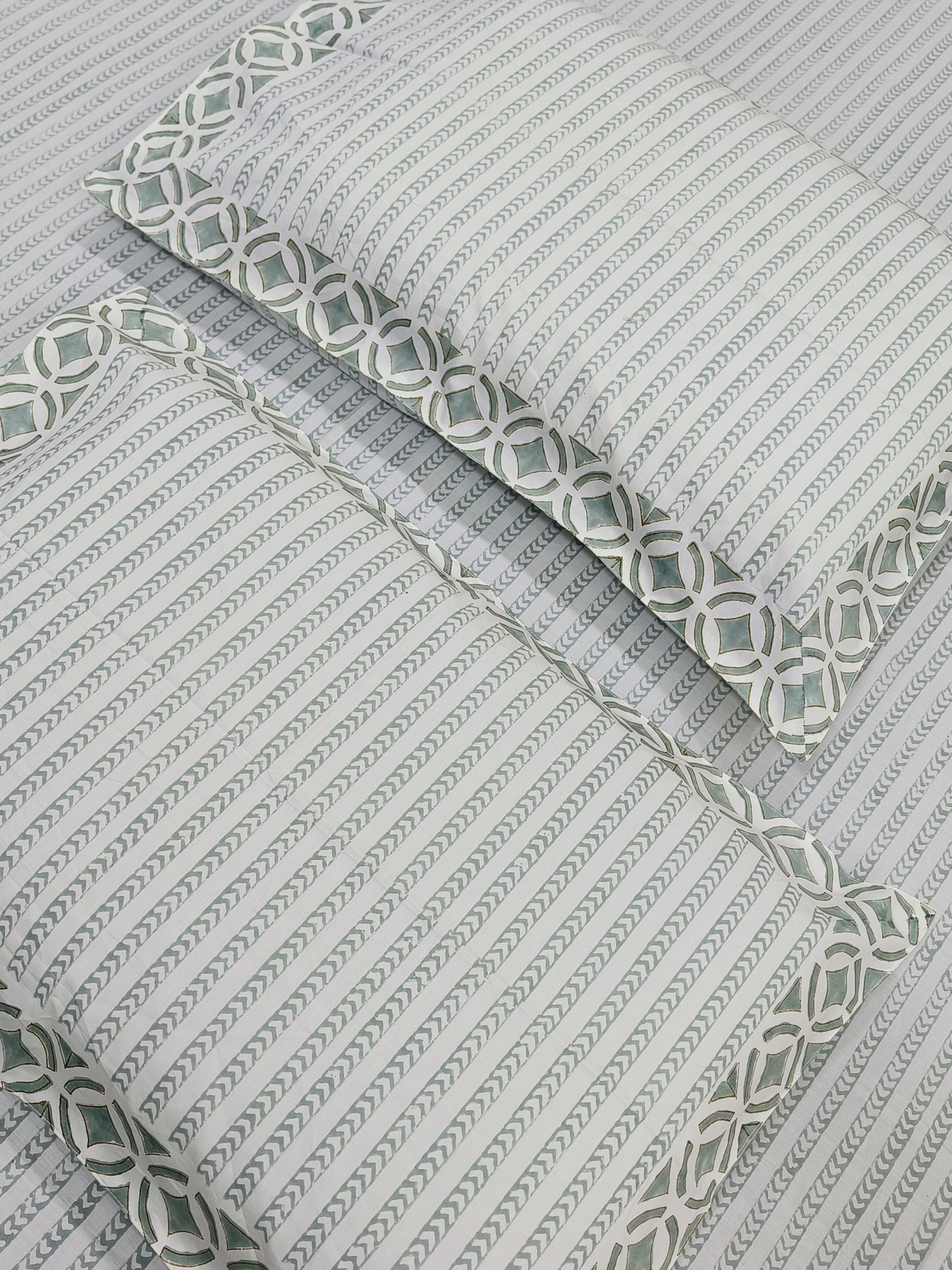 FRESH ARRIVAL Handblock Printed Premium Bedsheets (Dispatch Time 24 Hours)