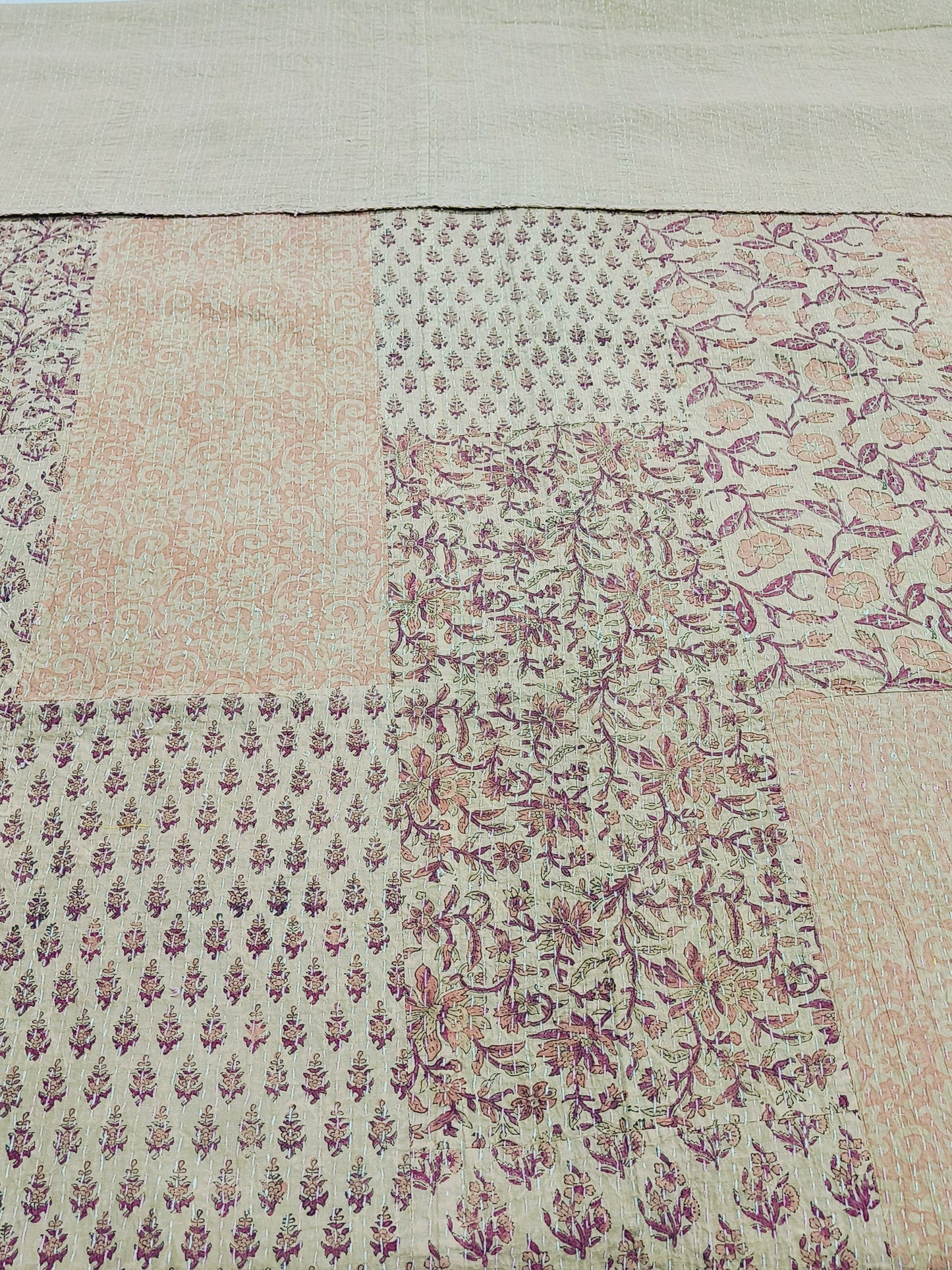 FRESH ARRIVAL Kantha Bedcovers Printed Premium