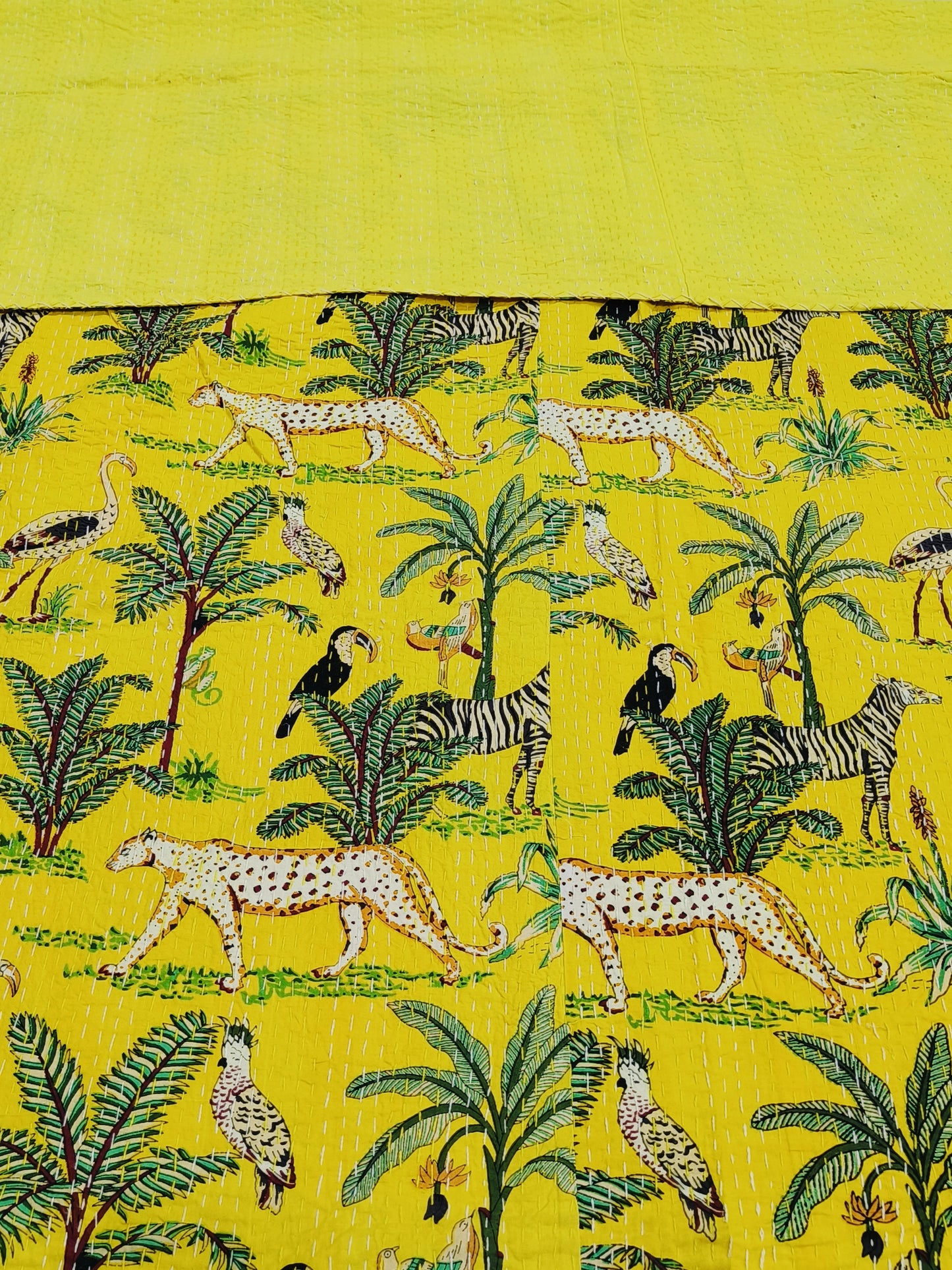 FRESH ARRIVAL Kantha Bedcovers Printed Premium