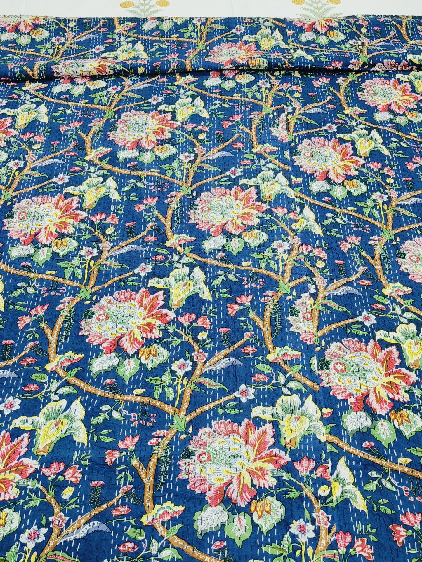 FRESH ARRIVAL Kantha Bedcovers Printed Premium