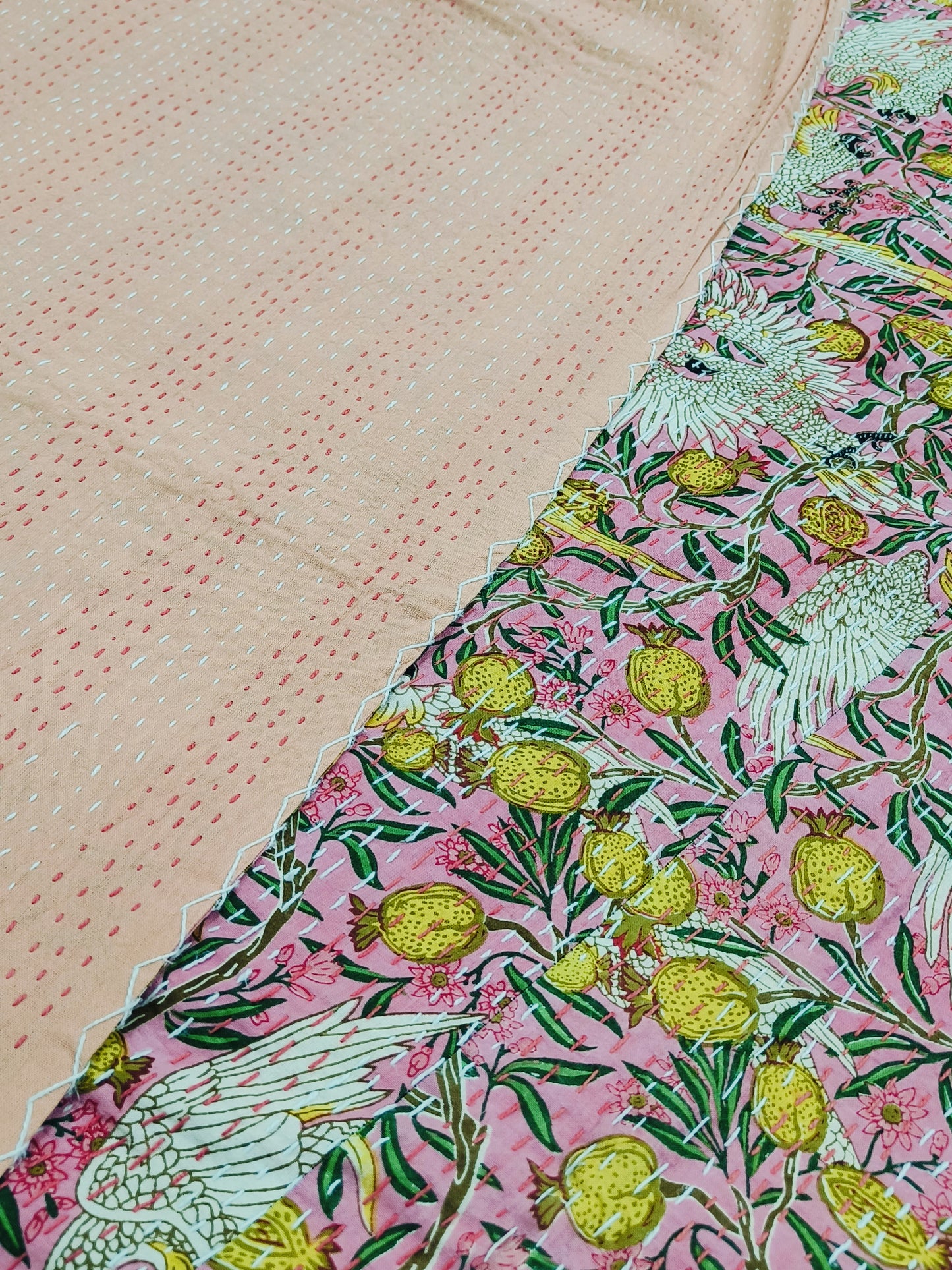 FRESH ARRIVAL Kantha Bedcovers Printed Premium