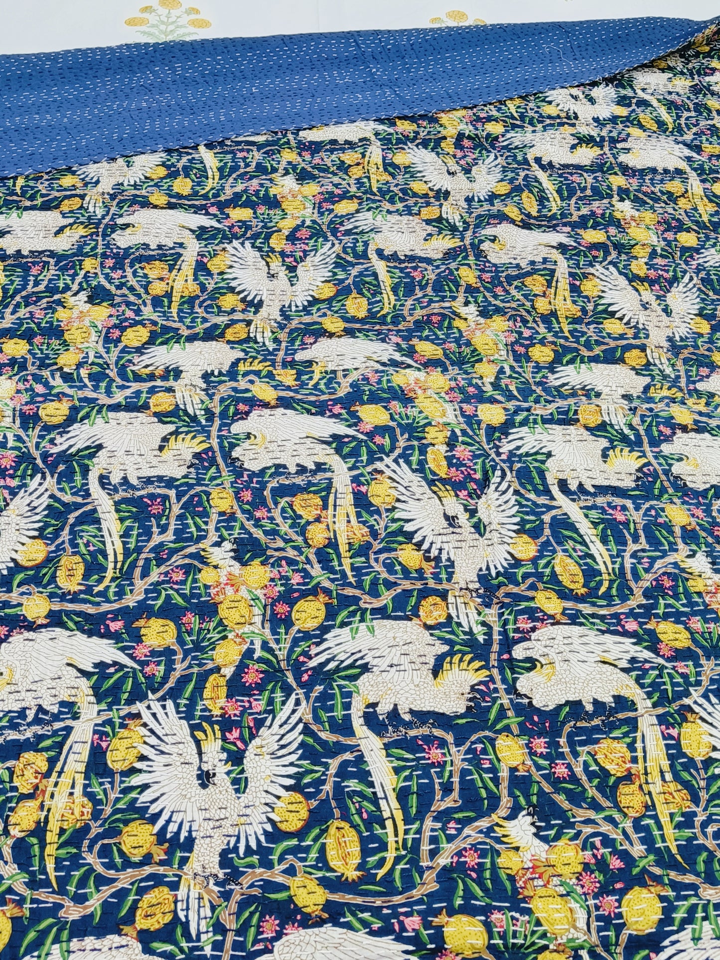 FRESH ARRIVAL Kantha Bedcovers Printed Premium