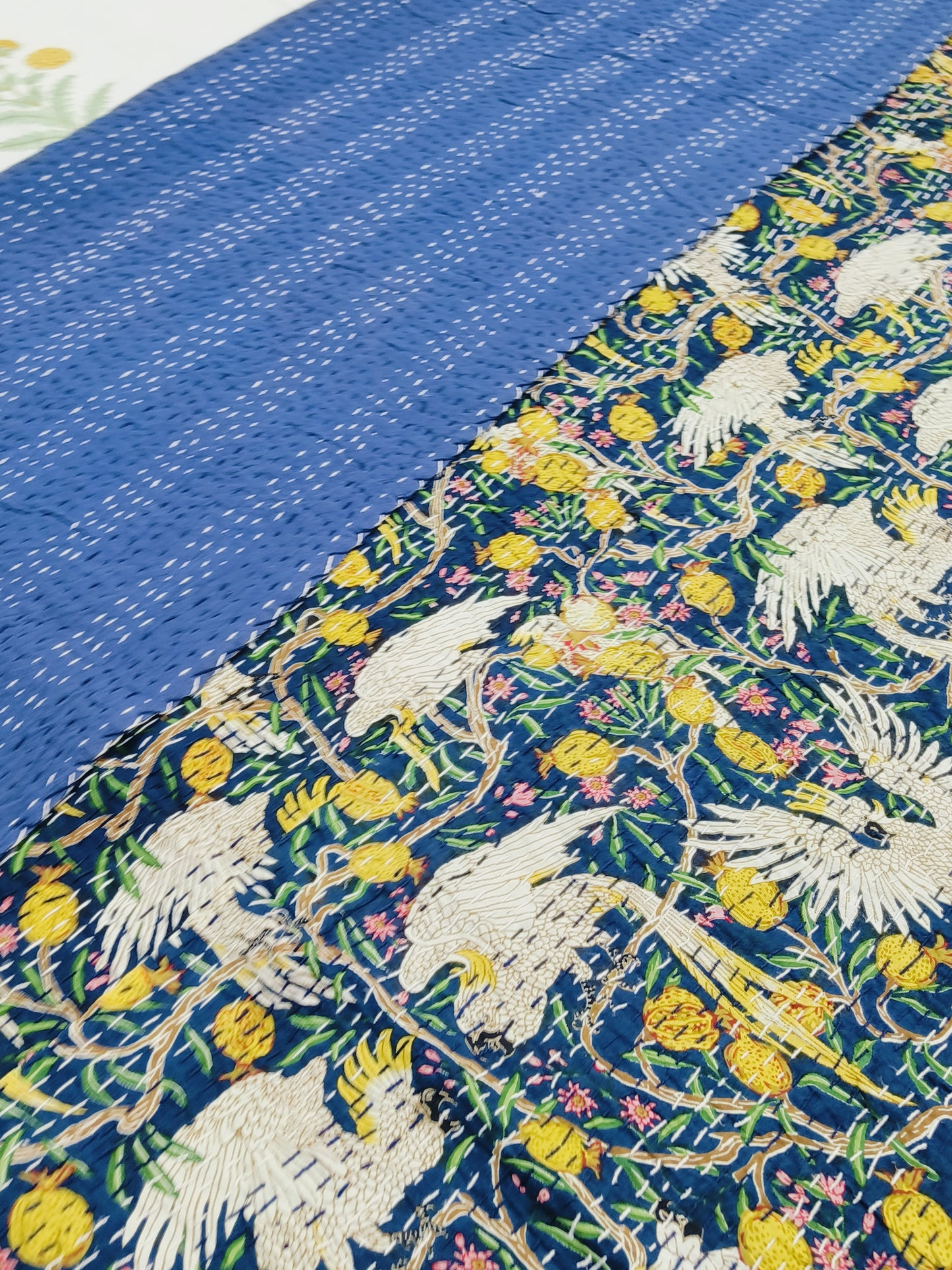 FRESH ARRIVAL Kantha Bedcovers Printed Premium