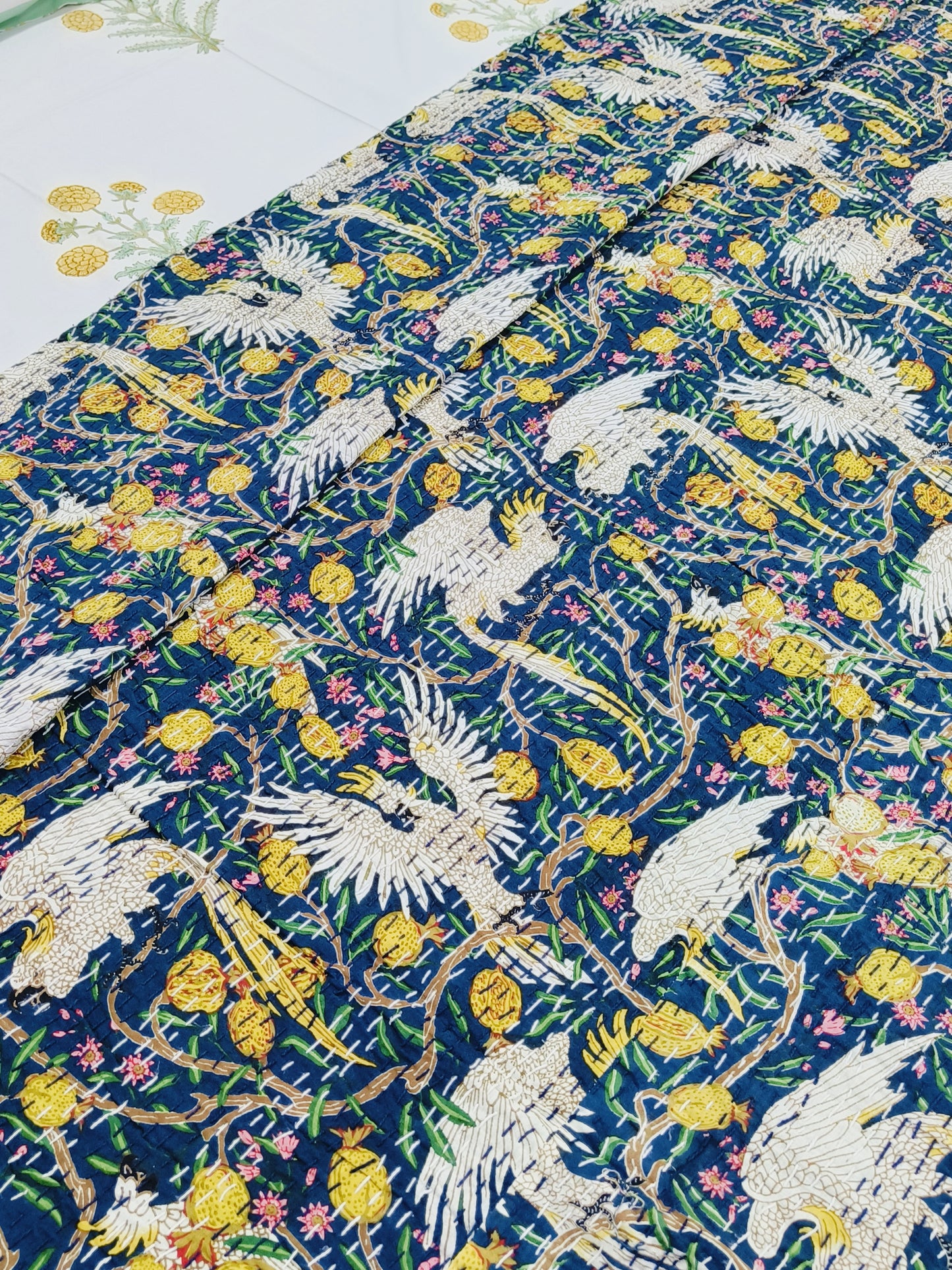 FRESH ARRIVAL Kantha Bedcovers Printed Premium