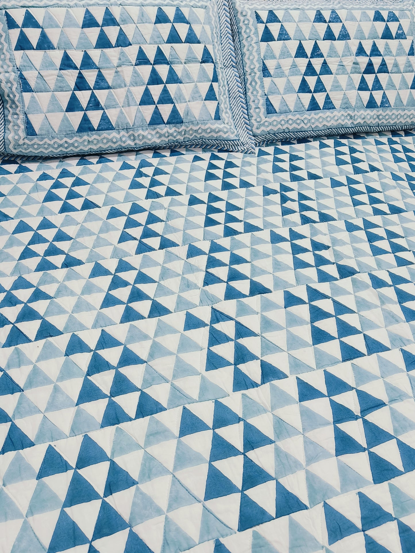 Handblock Printed Premium Mulmul Bedcovers