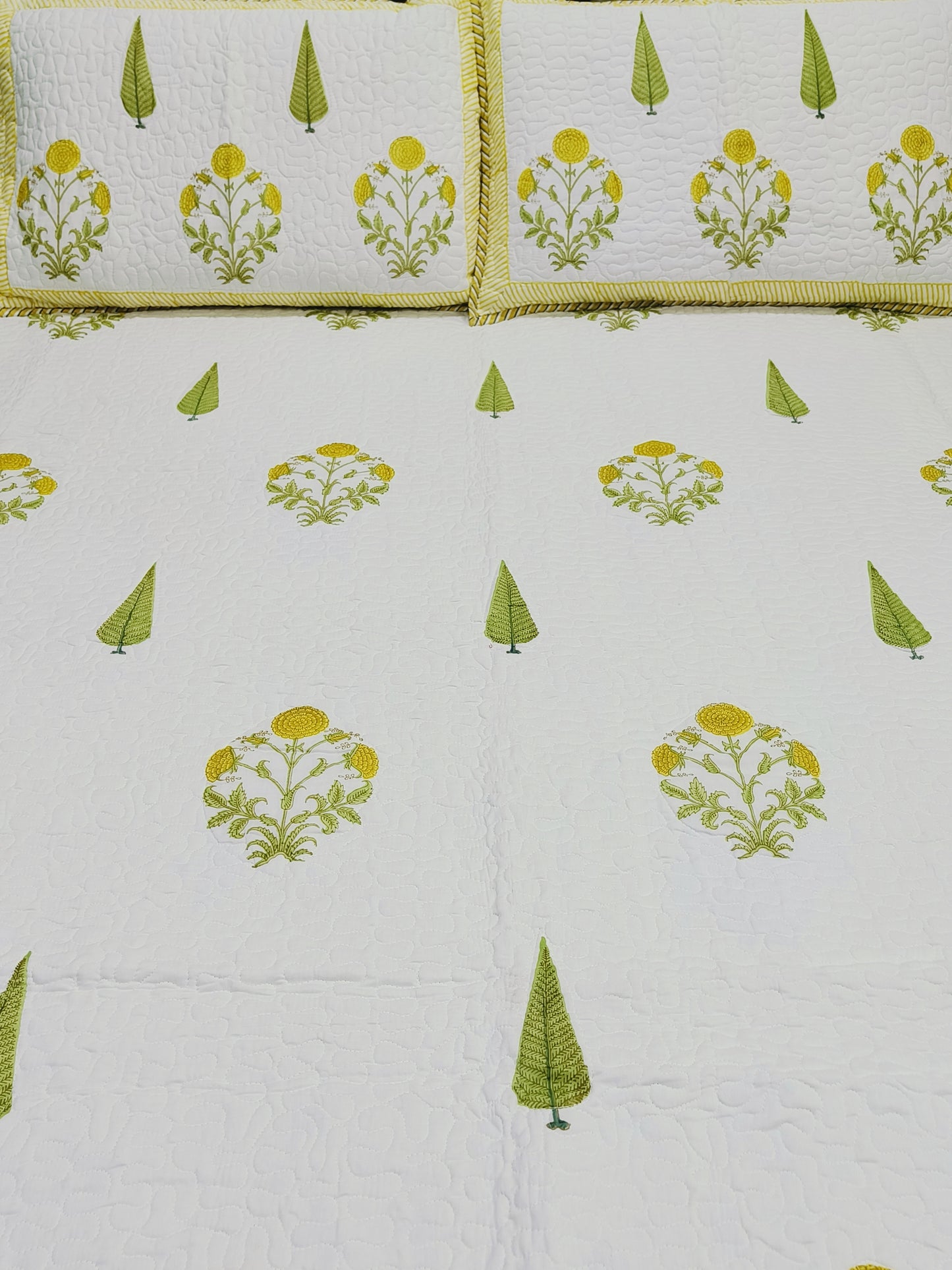 Handblock Printed Premium Mulmul Bedcovers