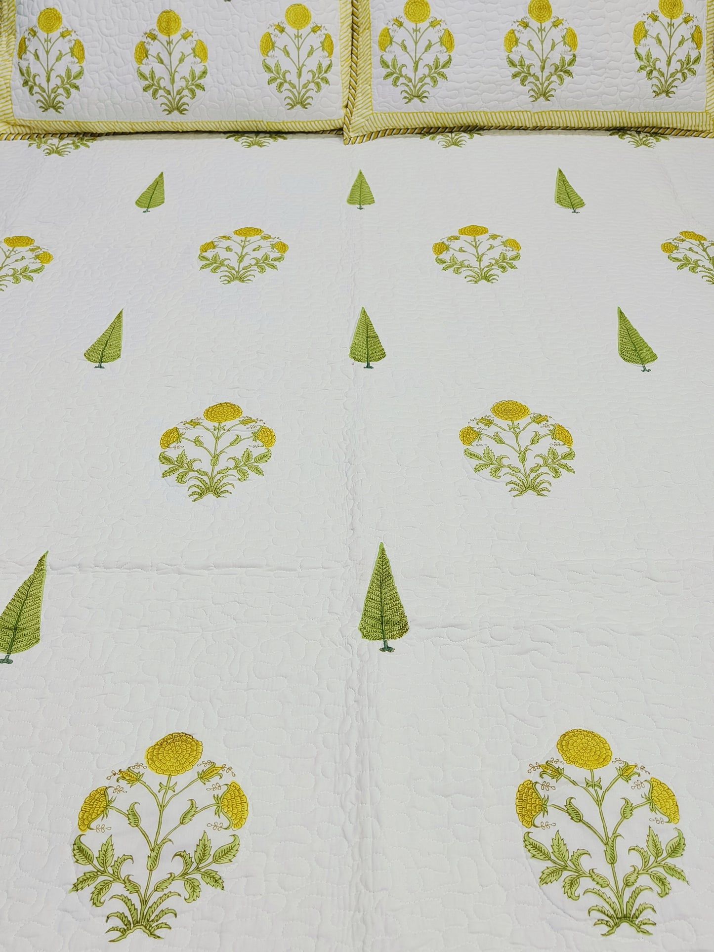 Handblock Printed Premium Mulmul Bedcovers