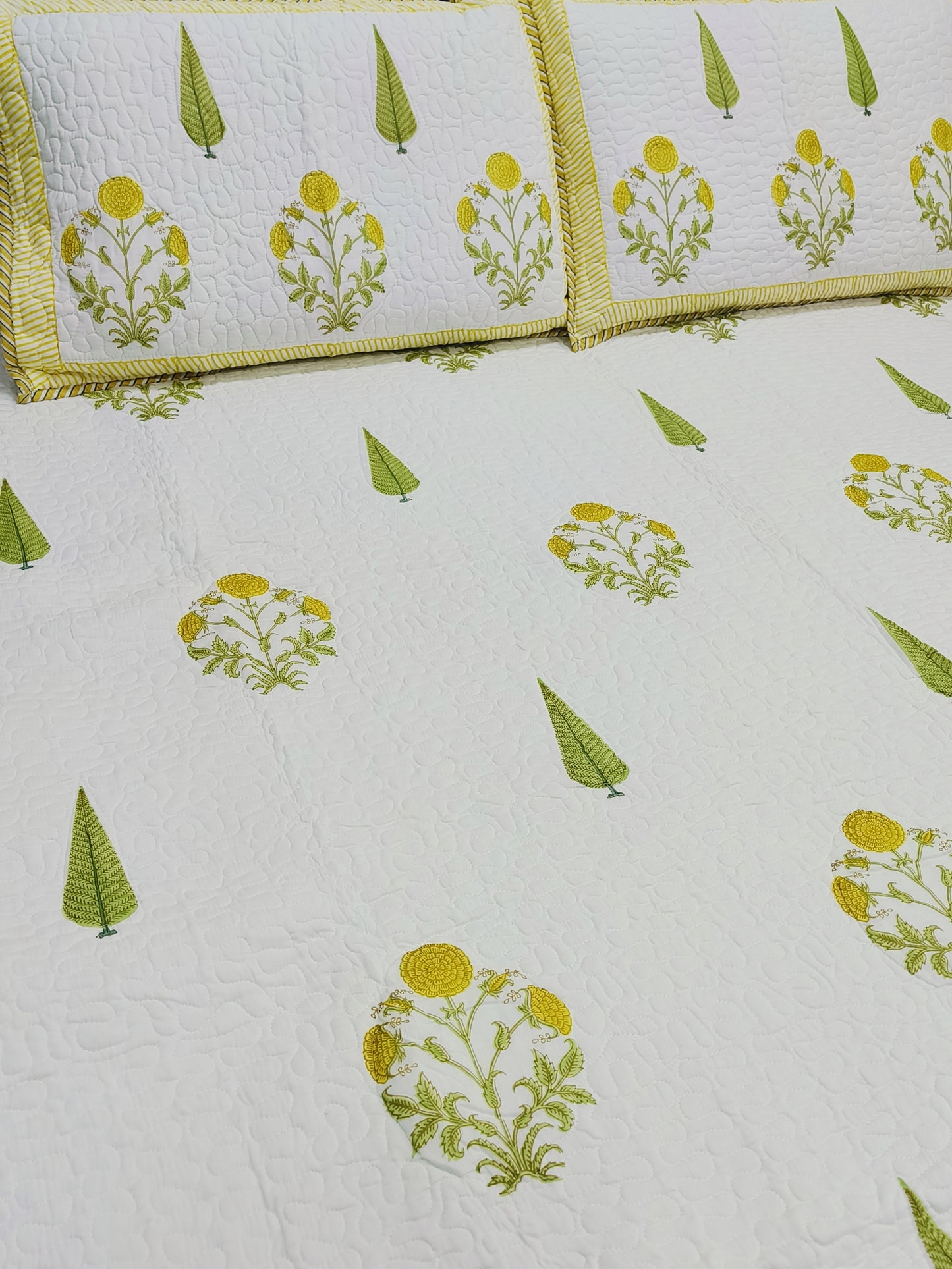Handblock Printed Premium Mulmul Bedcovers