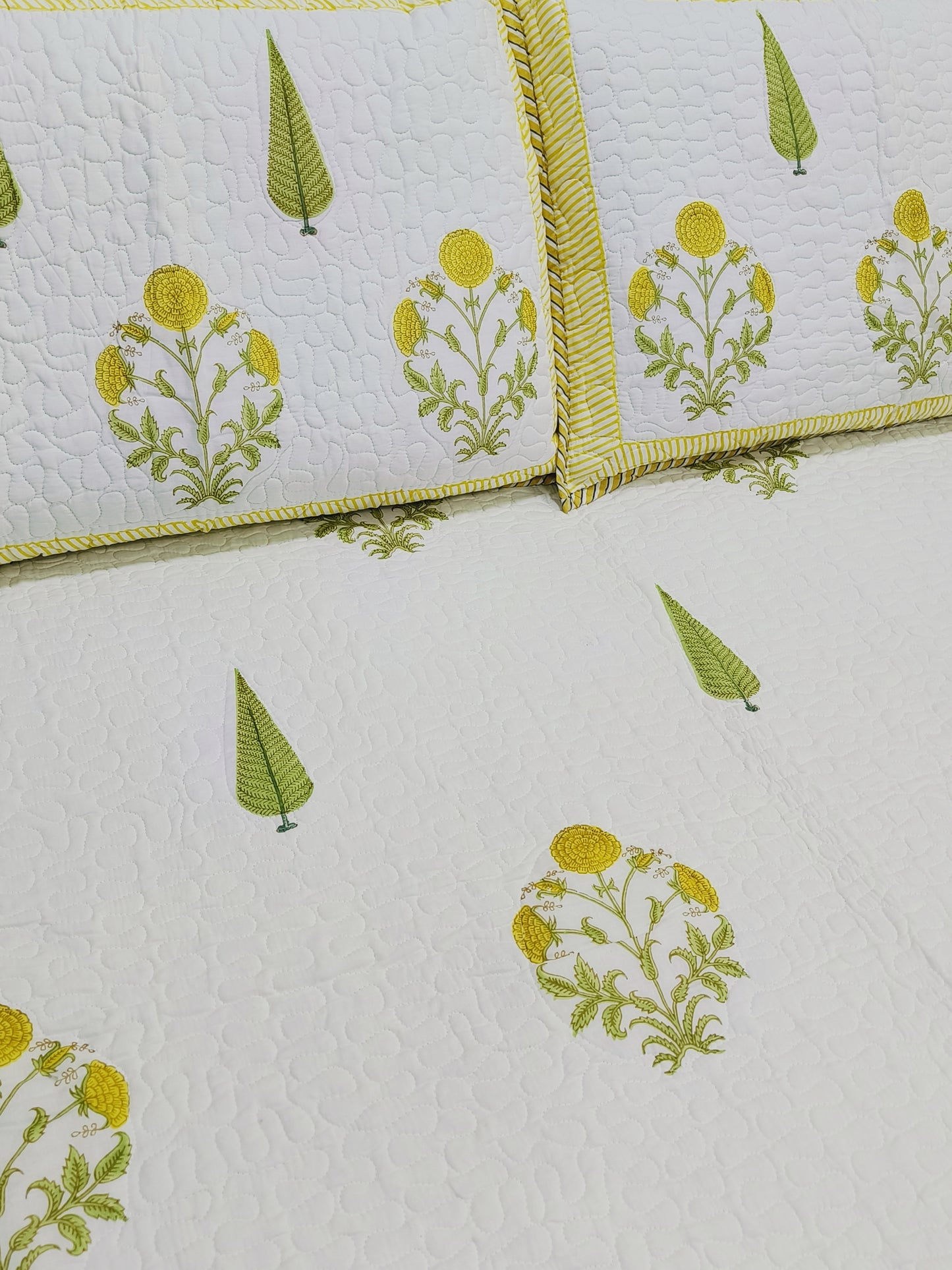 Handblock Printed Premium Mulmul Bedcovers
