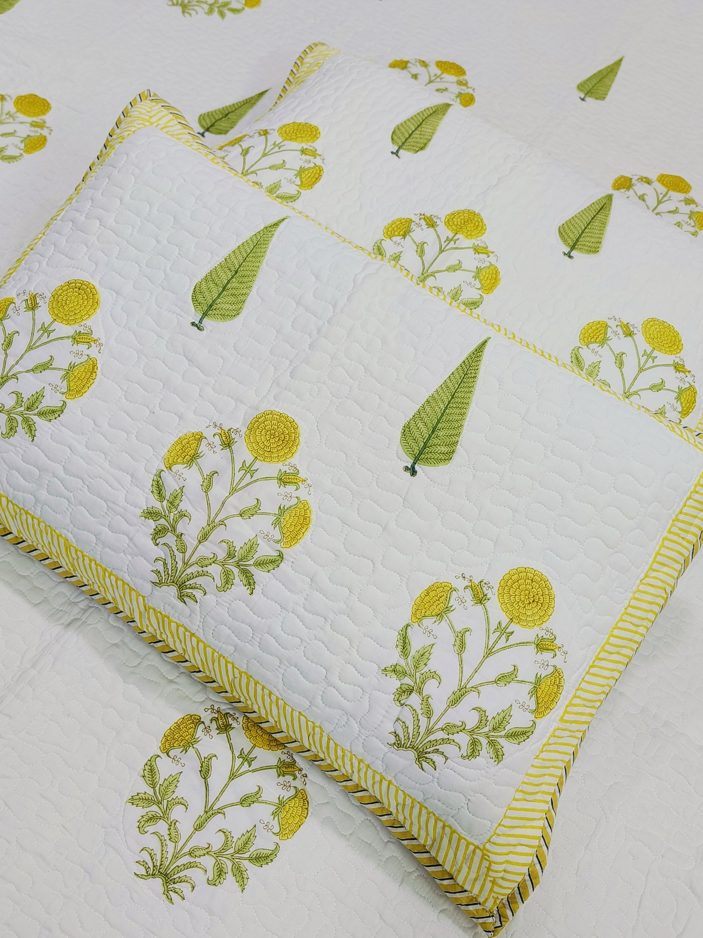 Handblock Printed Premium Mulmul Bedcovers