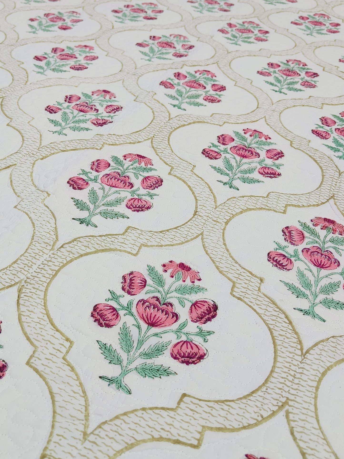 Handblock Printed Premium Mulmul Bedcovers