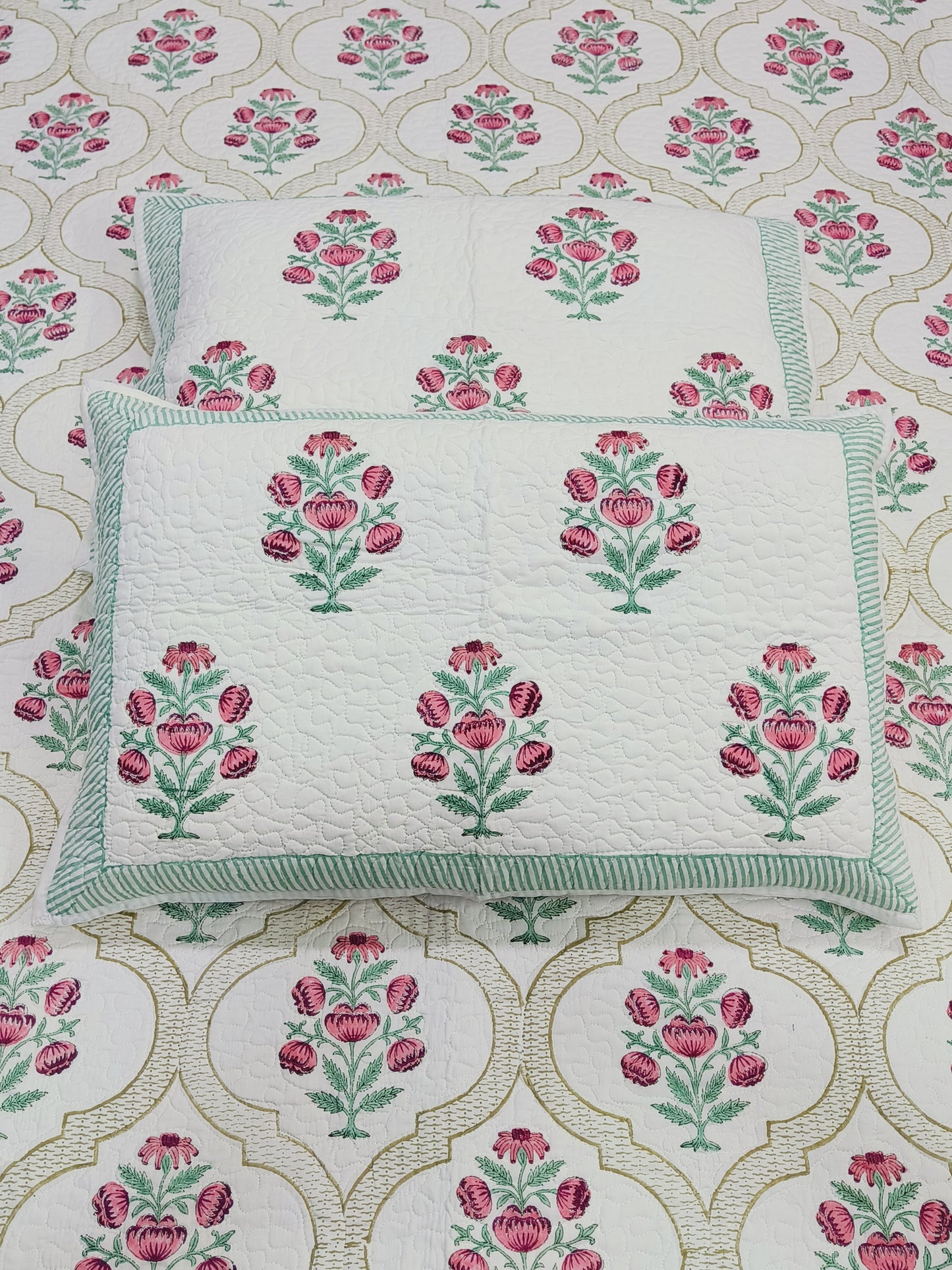 Handblock Printed Premium Mulmul Bedcovers