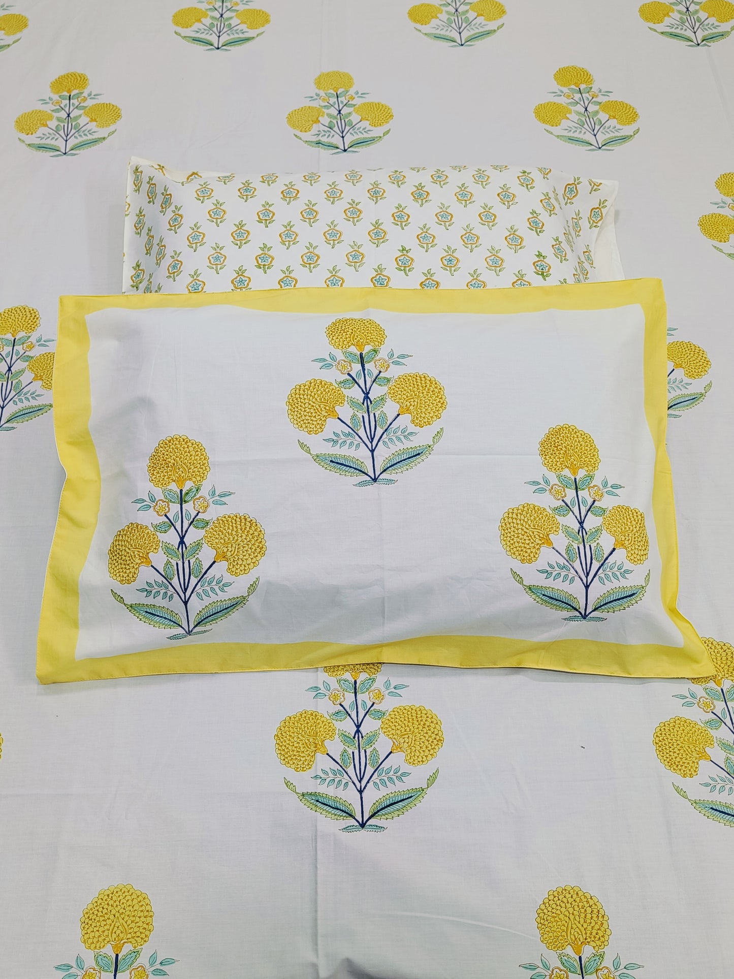 FRESH ARRIVAL Handblock Printed Premium Bedsheets (Dispatch Time 24 Hours)