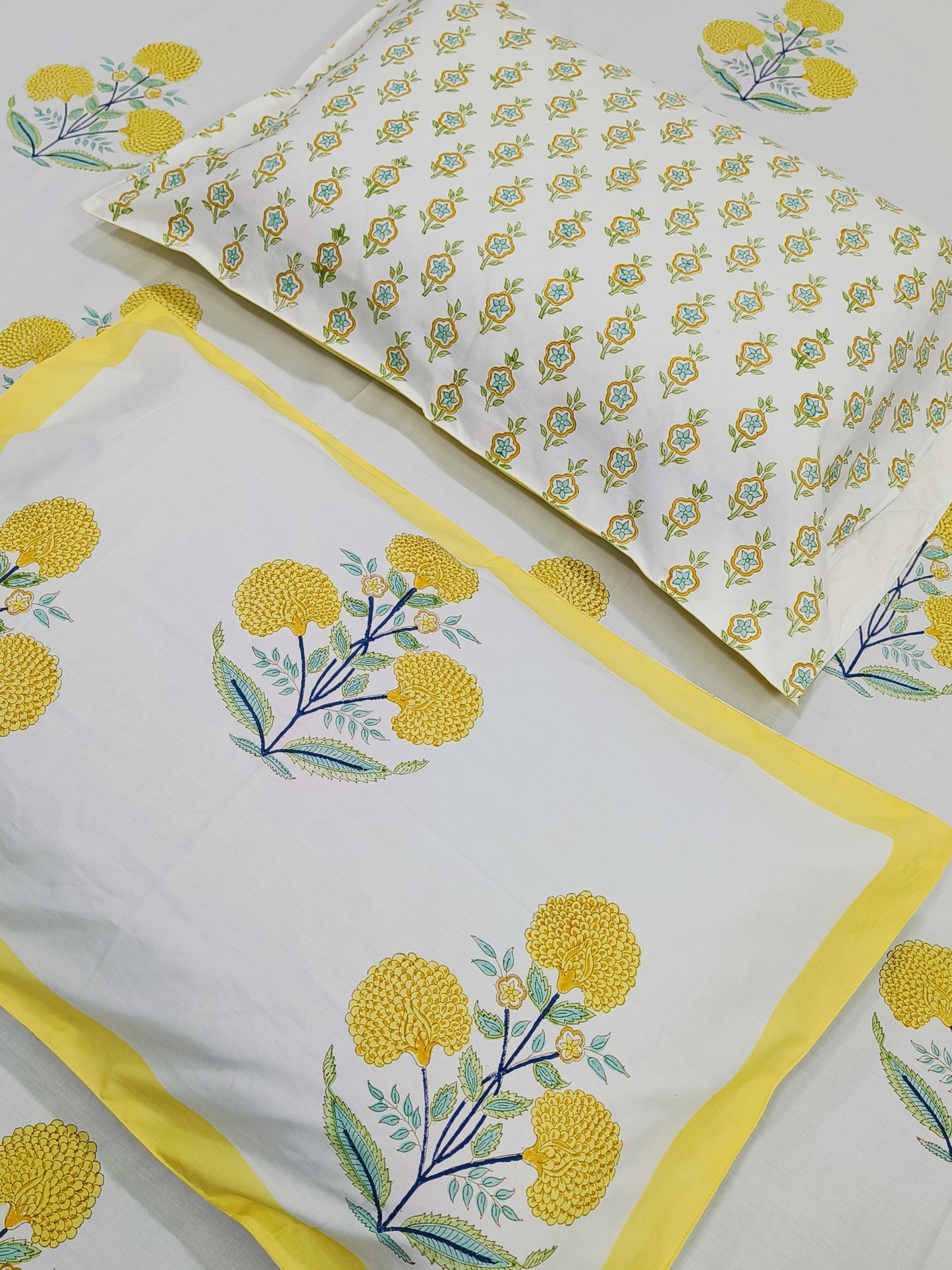FRESH ARRIVAL Handblock Printed Premium Bedsheets (Dispatch Time 24 Hours)