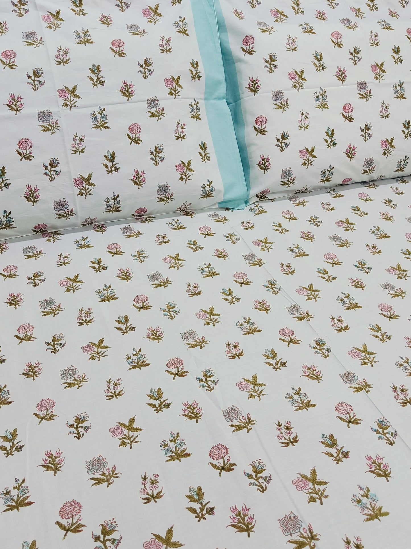 FRESH ARRIVAL Handblock Printed Premium Bedsheets (Dispatch Time 24 Hours)