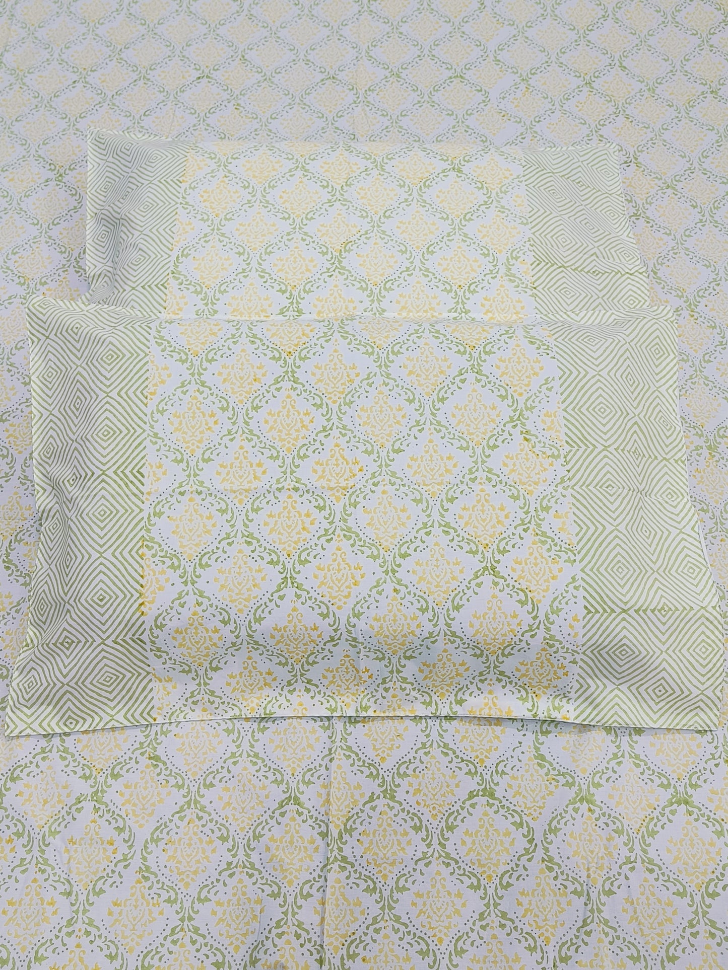 FRESH ARRIVAL Handblock Printed Premium Bedsheets (Dispatch Time 24 Hours)
