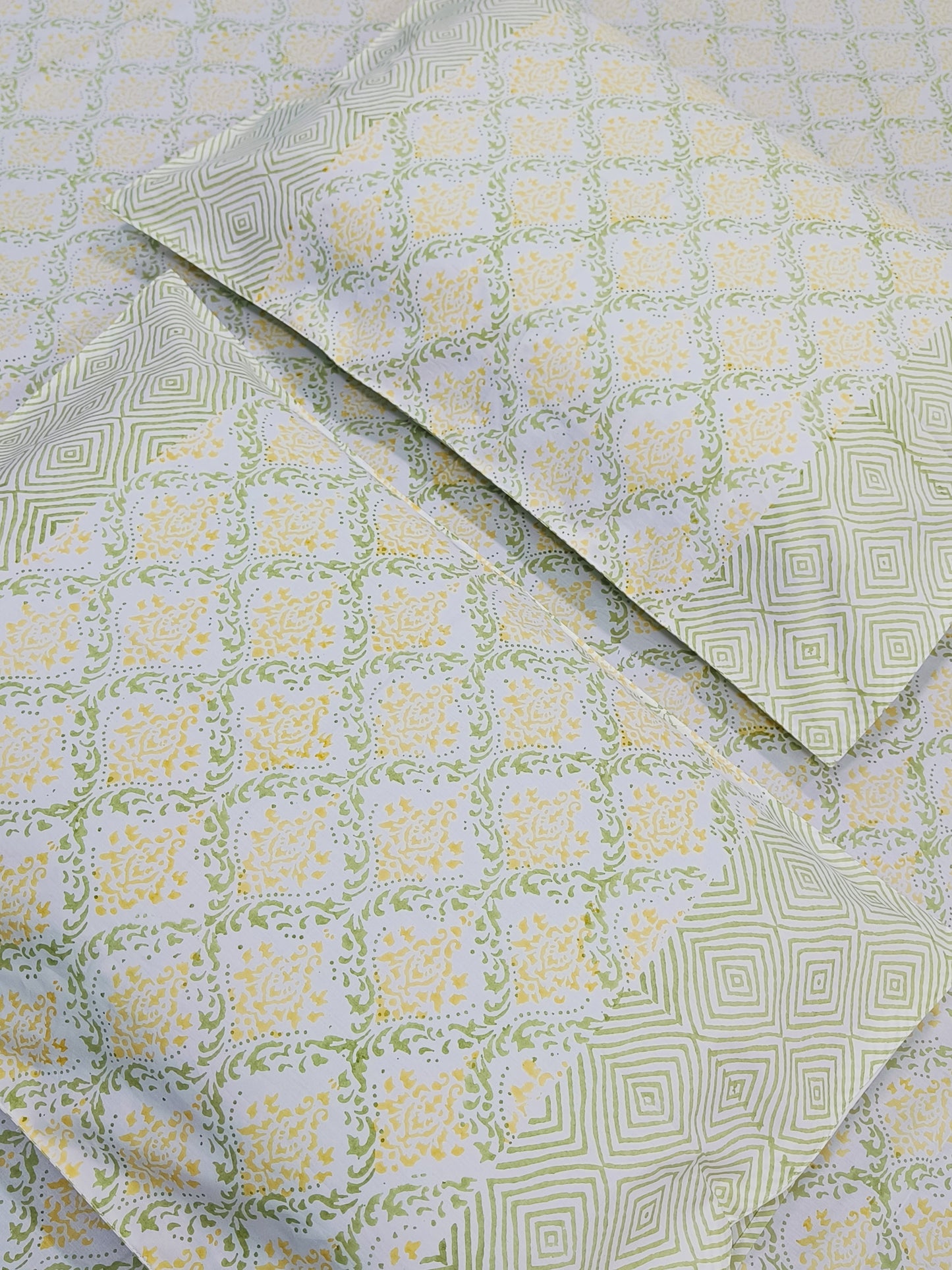 FRESH ARRIVAL Handblock Printed Premium Bedsheets (Dispatch Time 24 Hours)