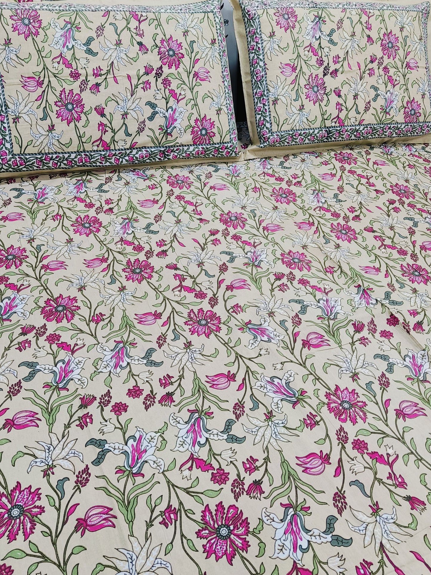 FRESH ARRIVAL! Floral Sadabahaar Bedsheets(Dispatch Time 24 Hours)