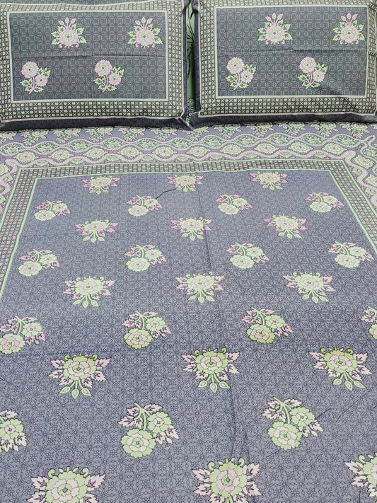FRESH ARRIVAL! Floral Sadabahaar Bedsheets(Dispatch Time 24 Hours)