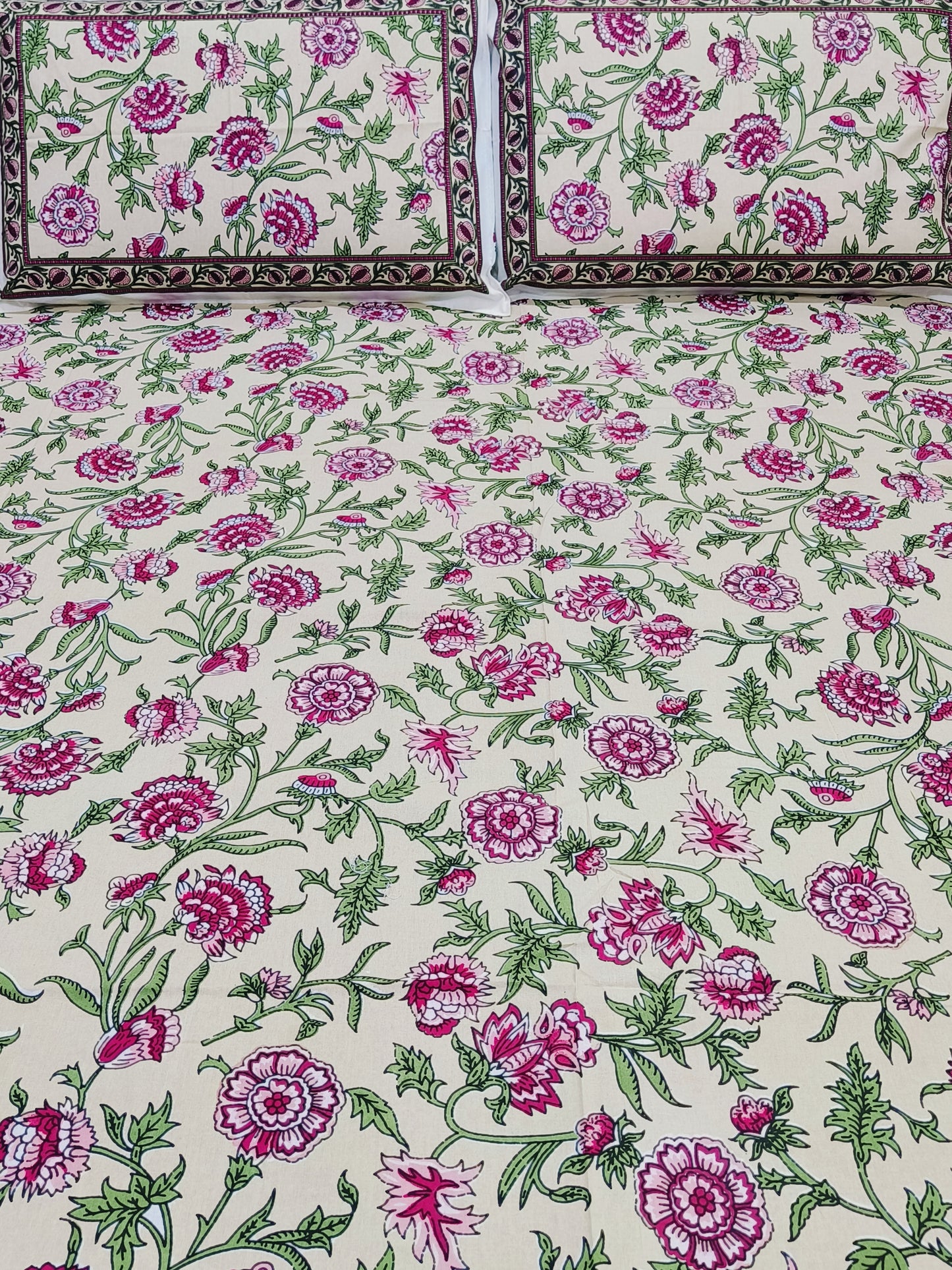 FRESH ARRIVAL! Floral Sadabahaar Bedsheets(Dispatch Time 24 Hours)