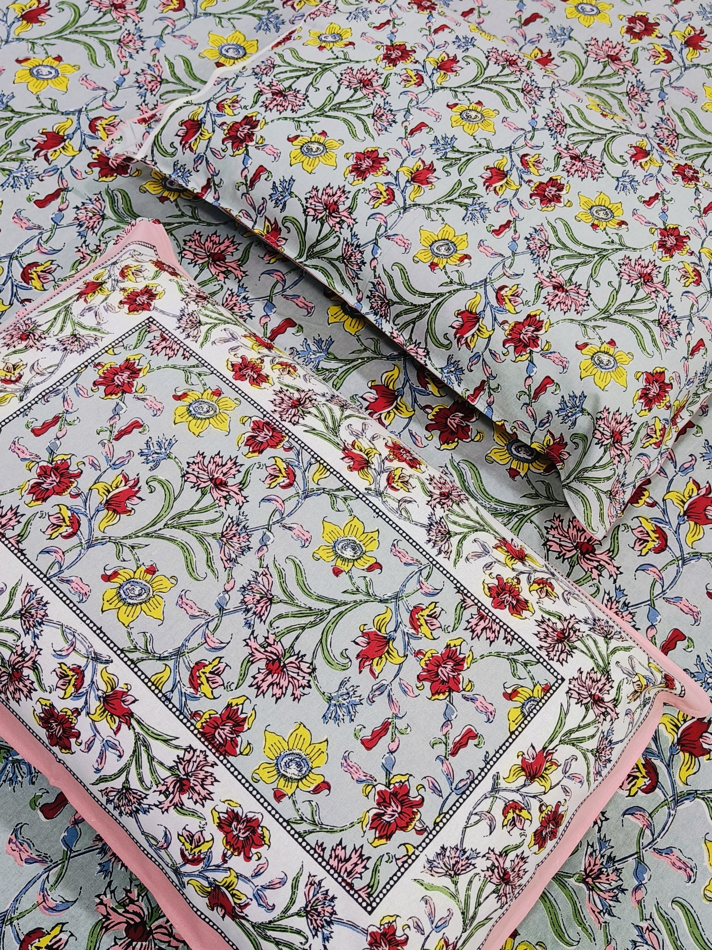FRESH ARRIVAL! Floral Sadabahaar Bedsheets(Dispatch Time 24 Hours)