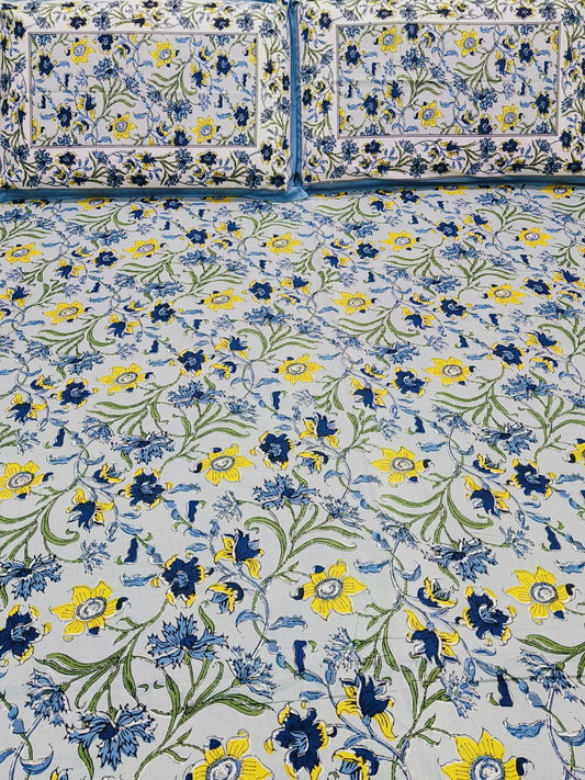 FRESH ARRIVAL! Floral Sadabahaar Bedsheets(Dispatch Time 24 Hours)