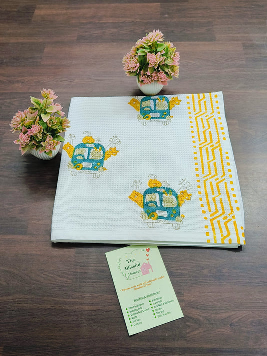 Handblock Printed Towels