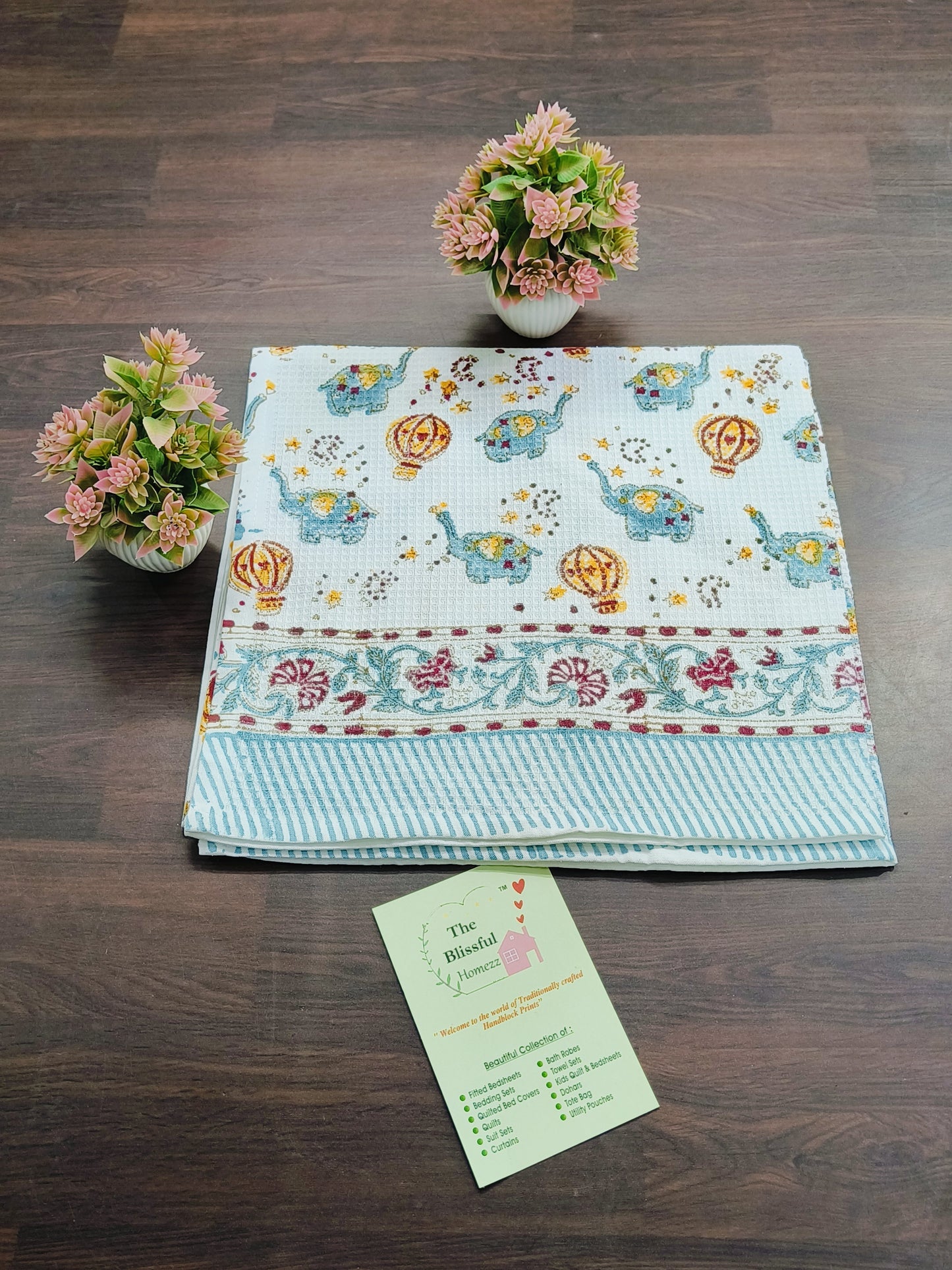 Handblock Printed Towels