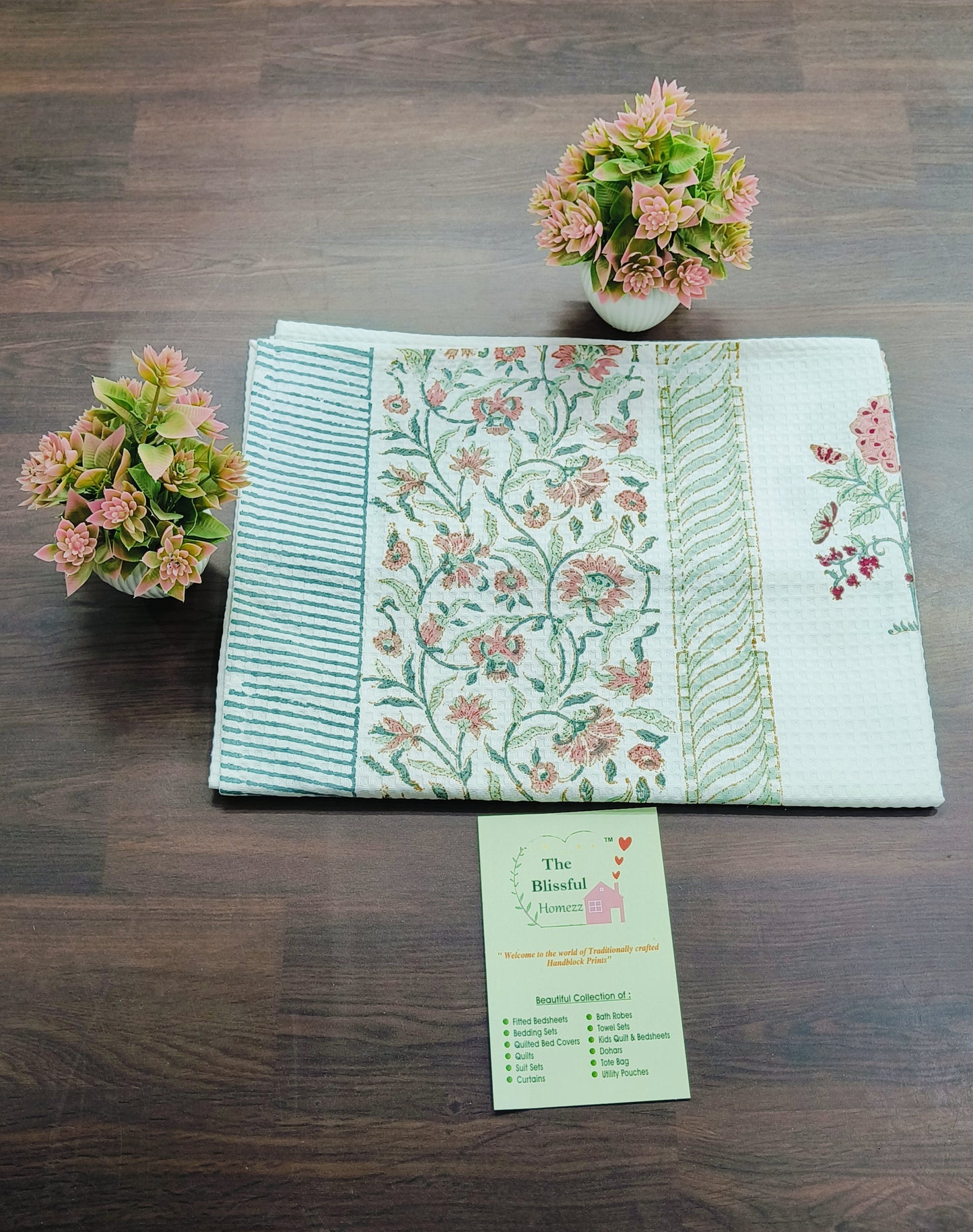 Handblock Printed Towels