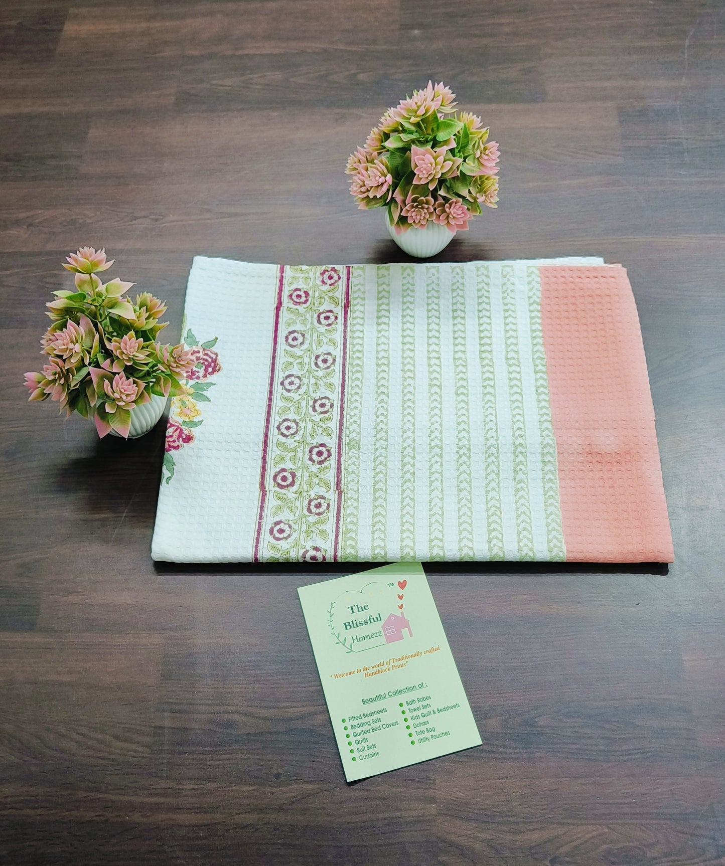 Handblock Printed Towels