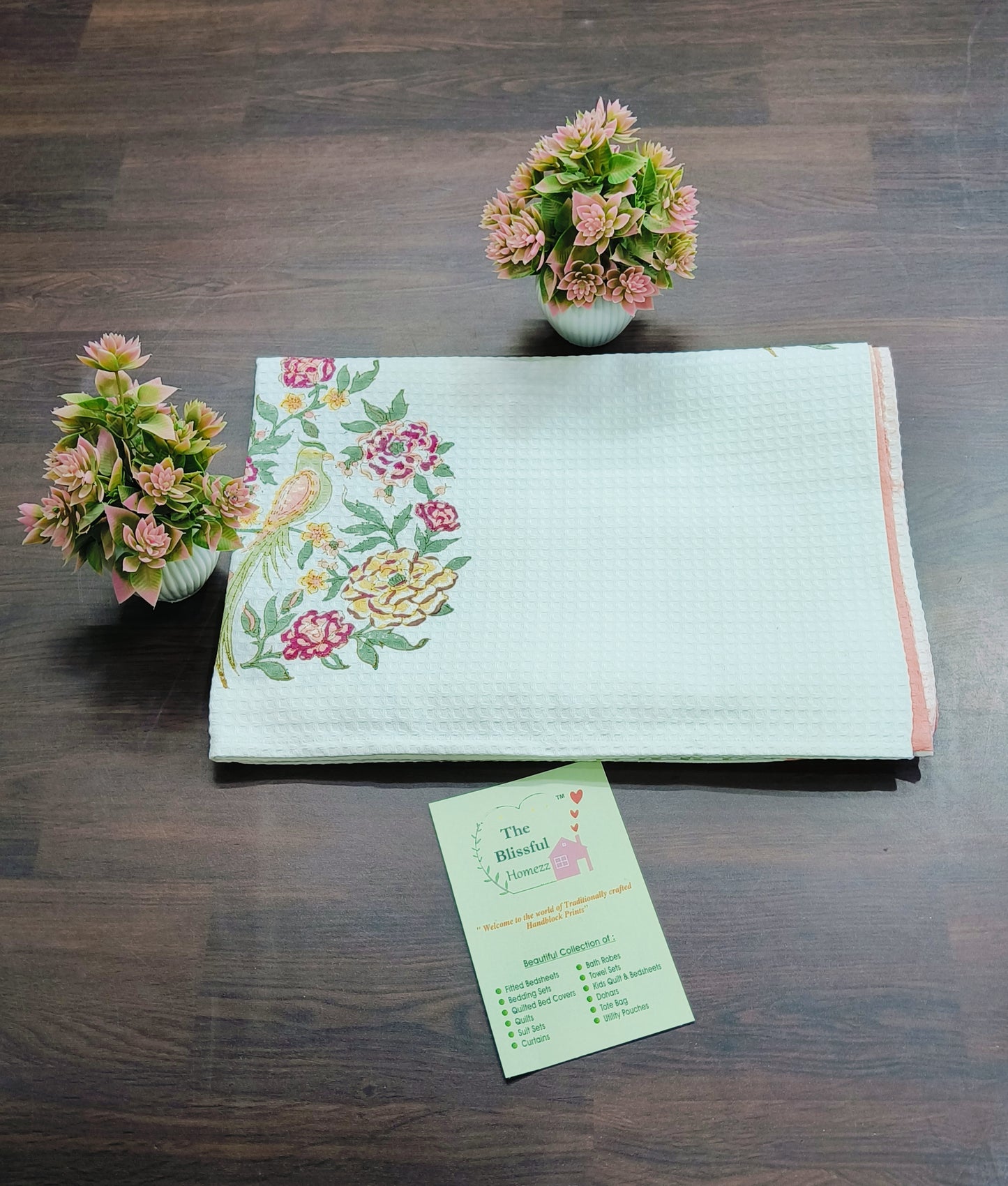 Handblock Printed Towels